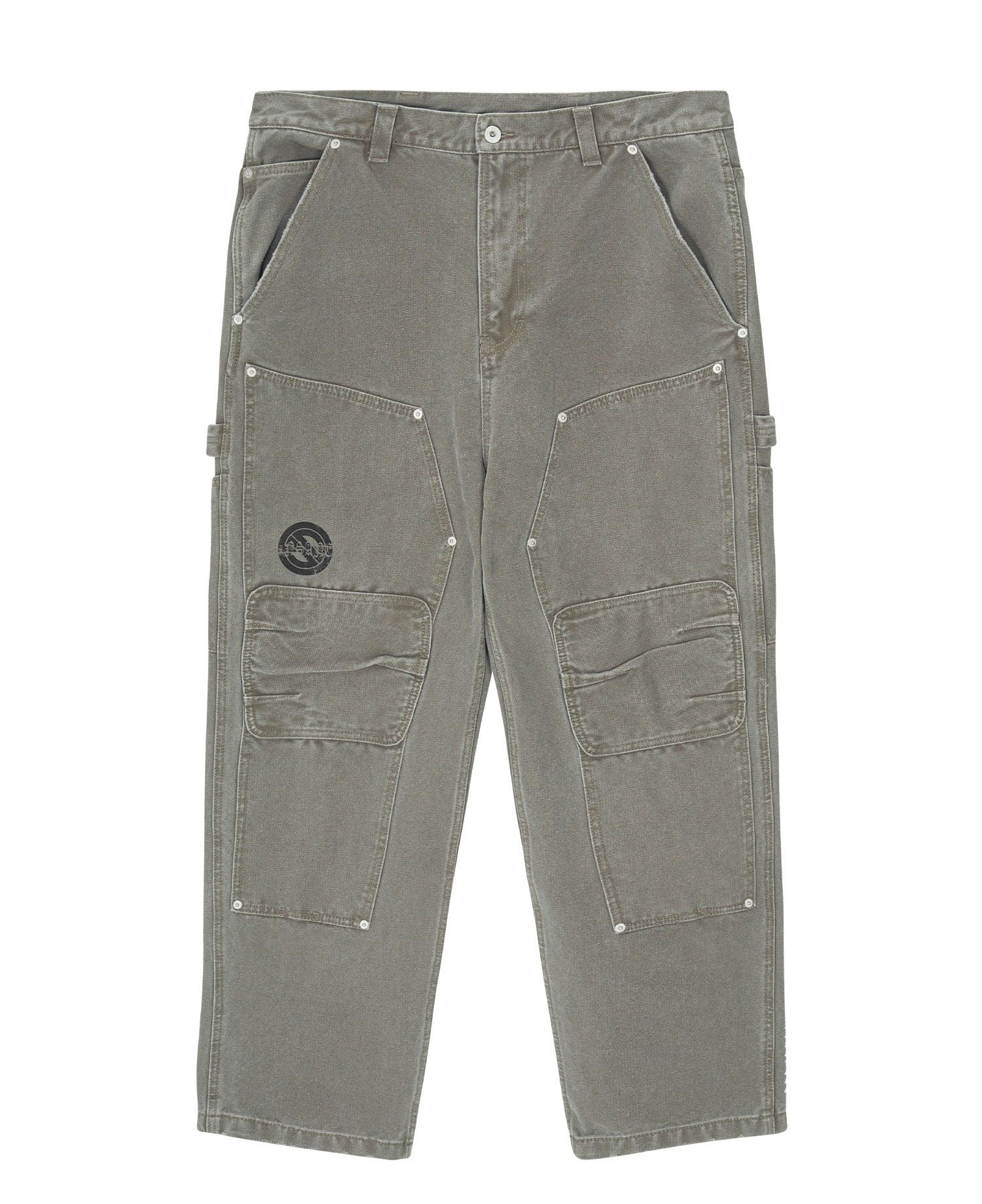 [RE-WORK] INSANE DOUBLE-KNEE WORKPANTS_WOOD