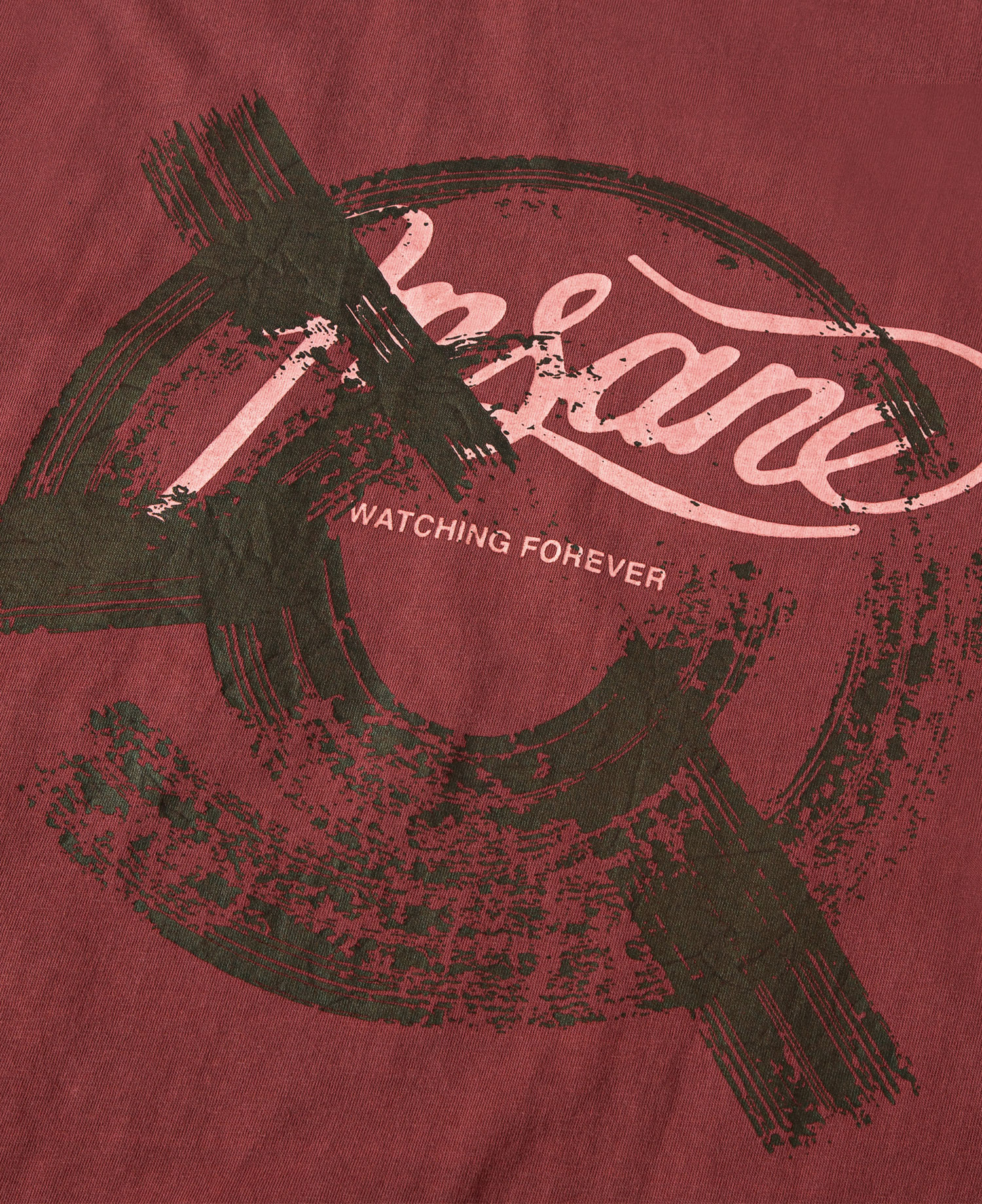INSANE GRAPHIC POCKET LONG SLV_BURGUNDY