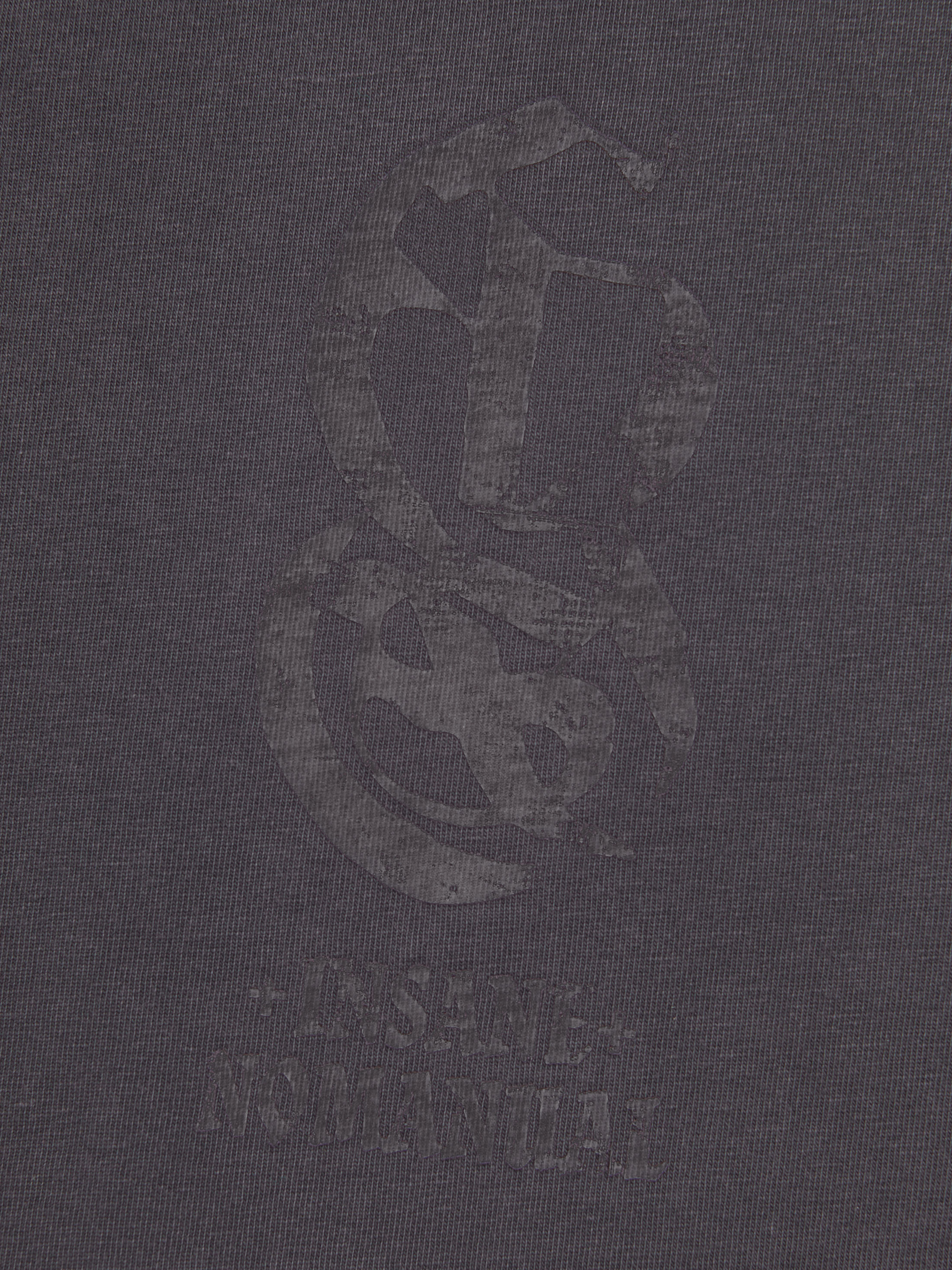 [NOMANUAL] OVERDYED GRAPHIC T-SHIRT_WASHED CHARCOAL