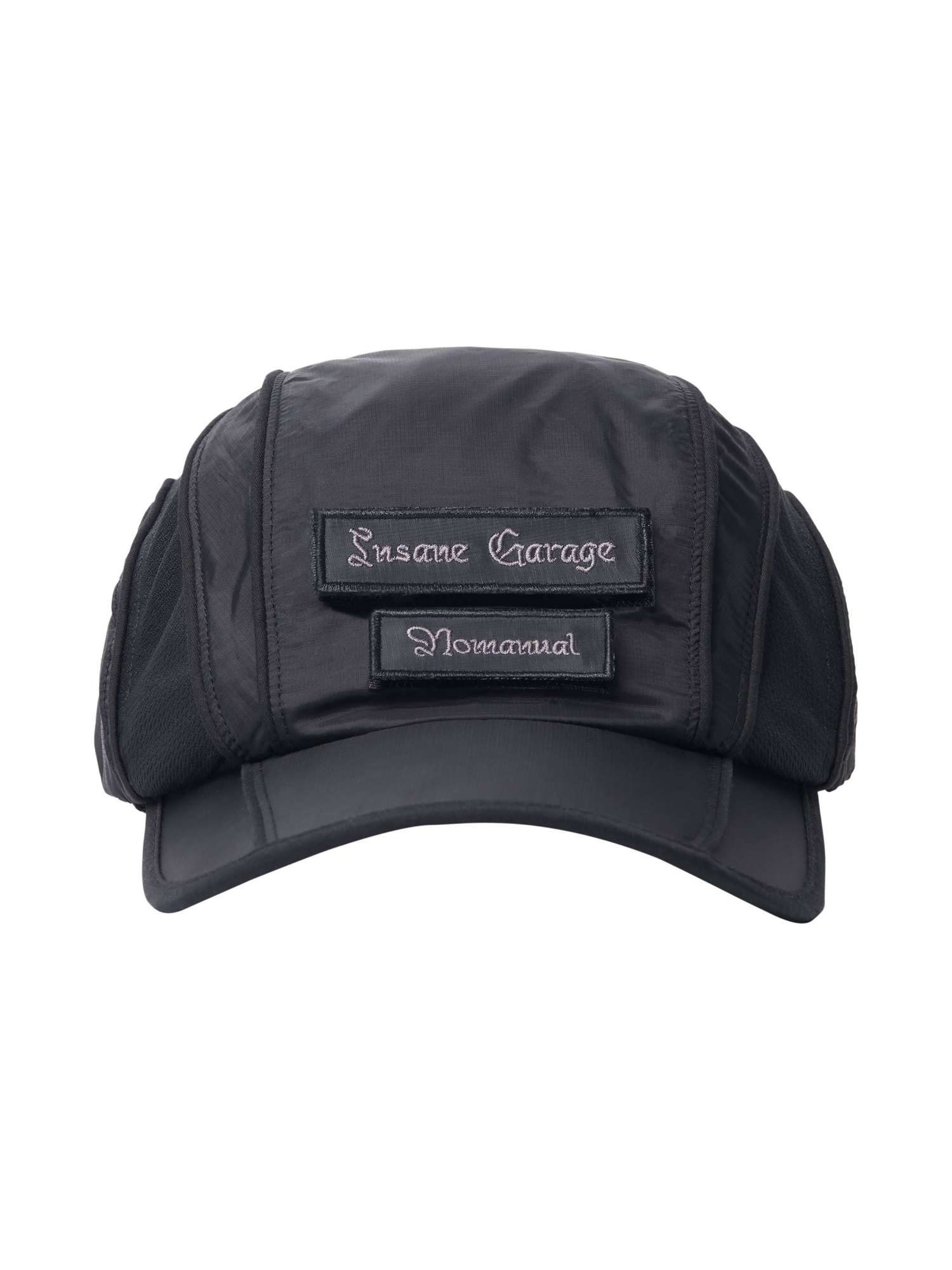 [NOMANUAL] PATCHED SPORT CAP_BLACK