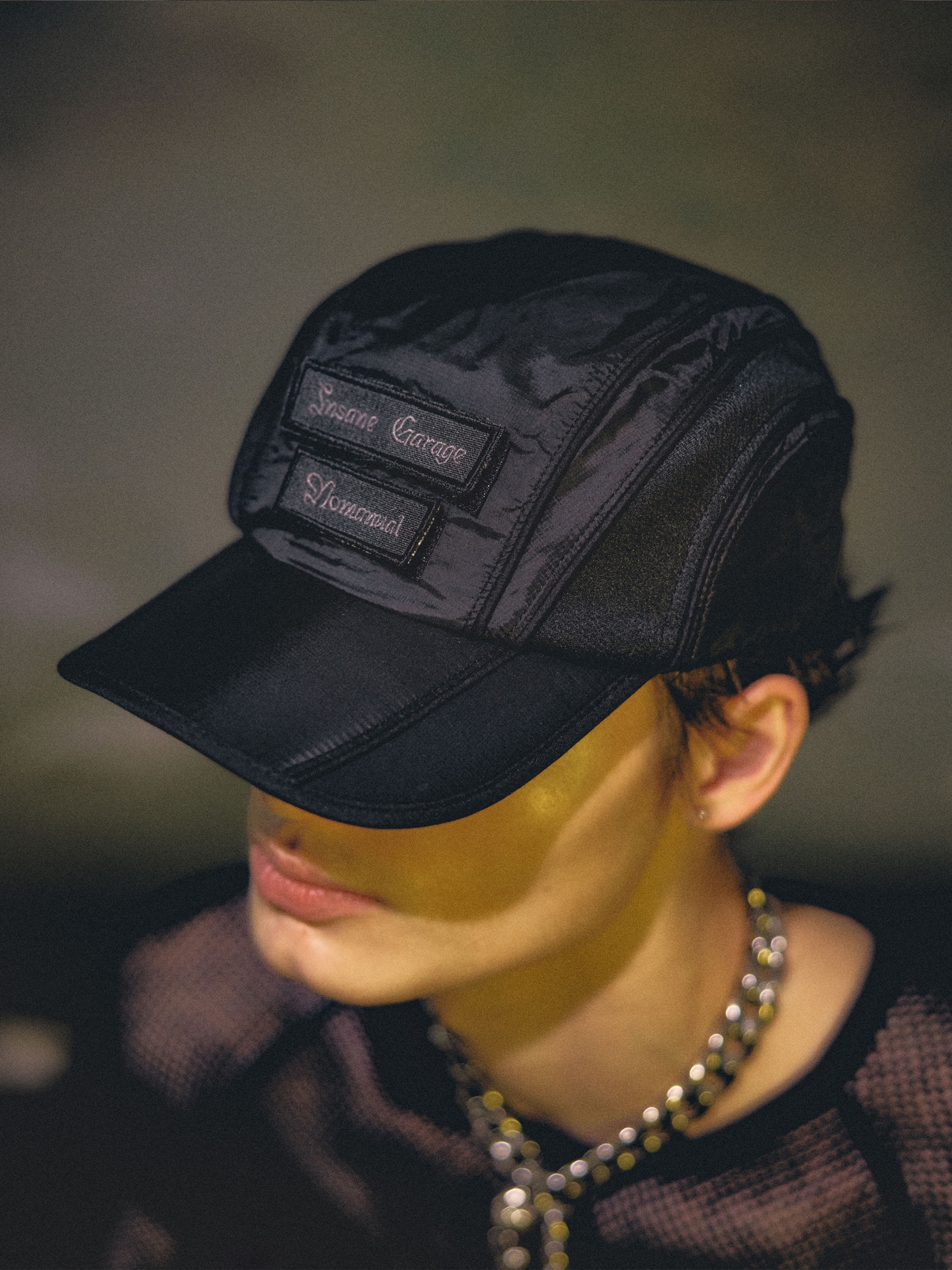 [NOMANUAL] PATCHED SPORT CAP_BLACK