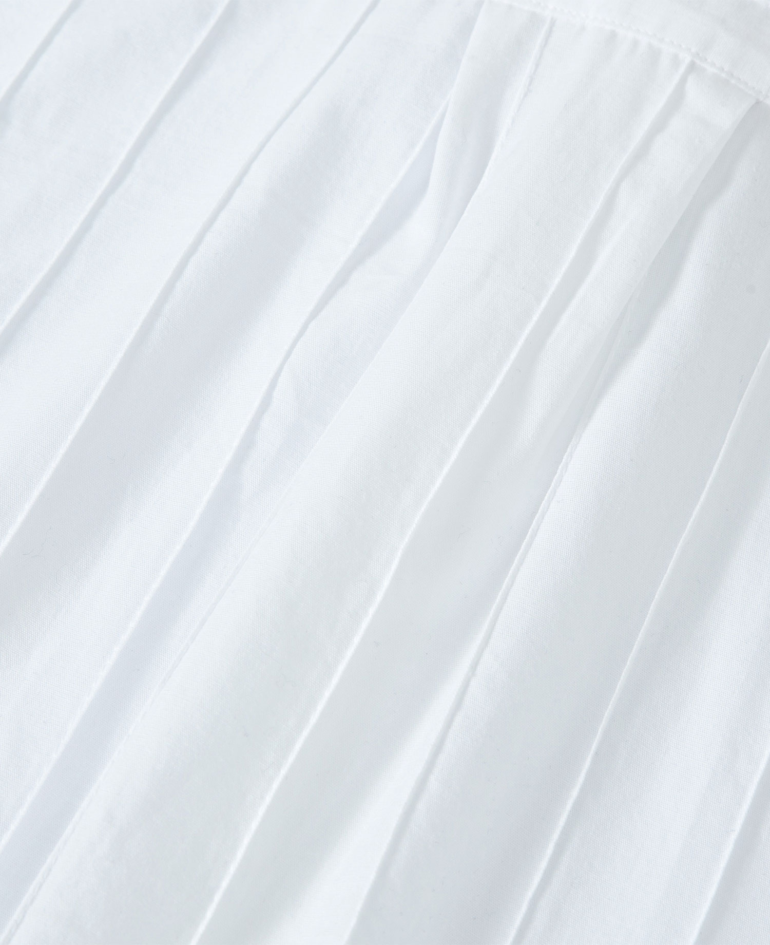 INSANE PINTUCKED HALF SLV SHIRT_WHITE