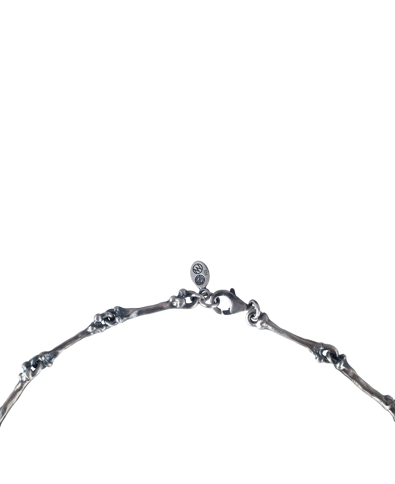 [JOSILVER] BONE CHAIN NECKLACE