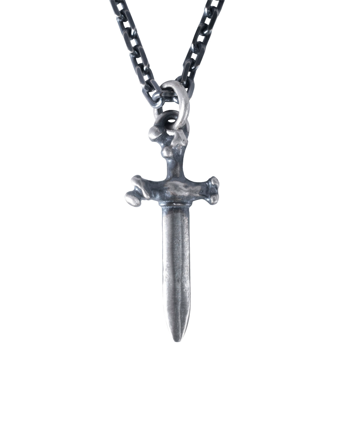 [JOSILVER] BONE SWORD NECKLACE