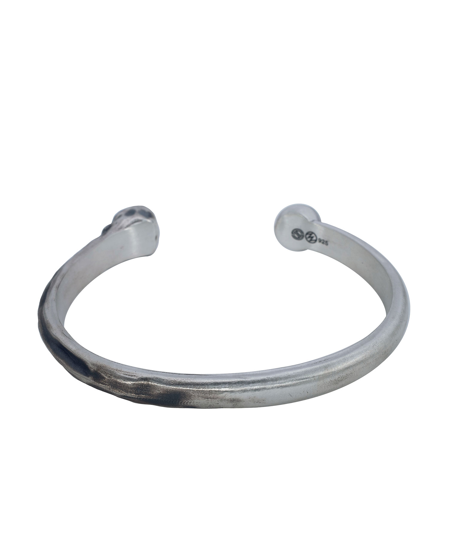 [JOSILVER] HALF BONE BANGLE