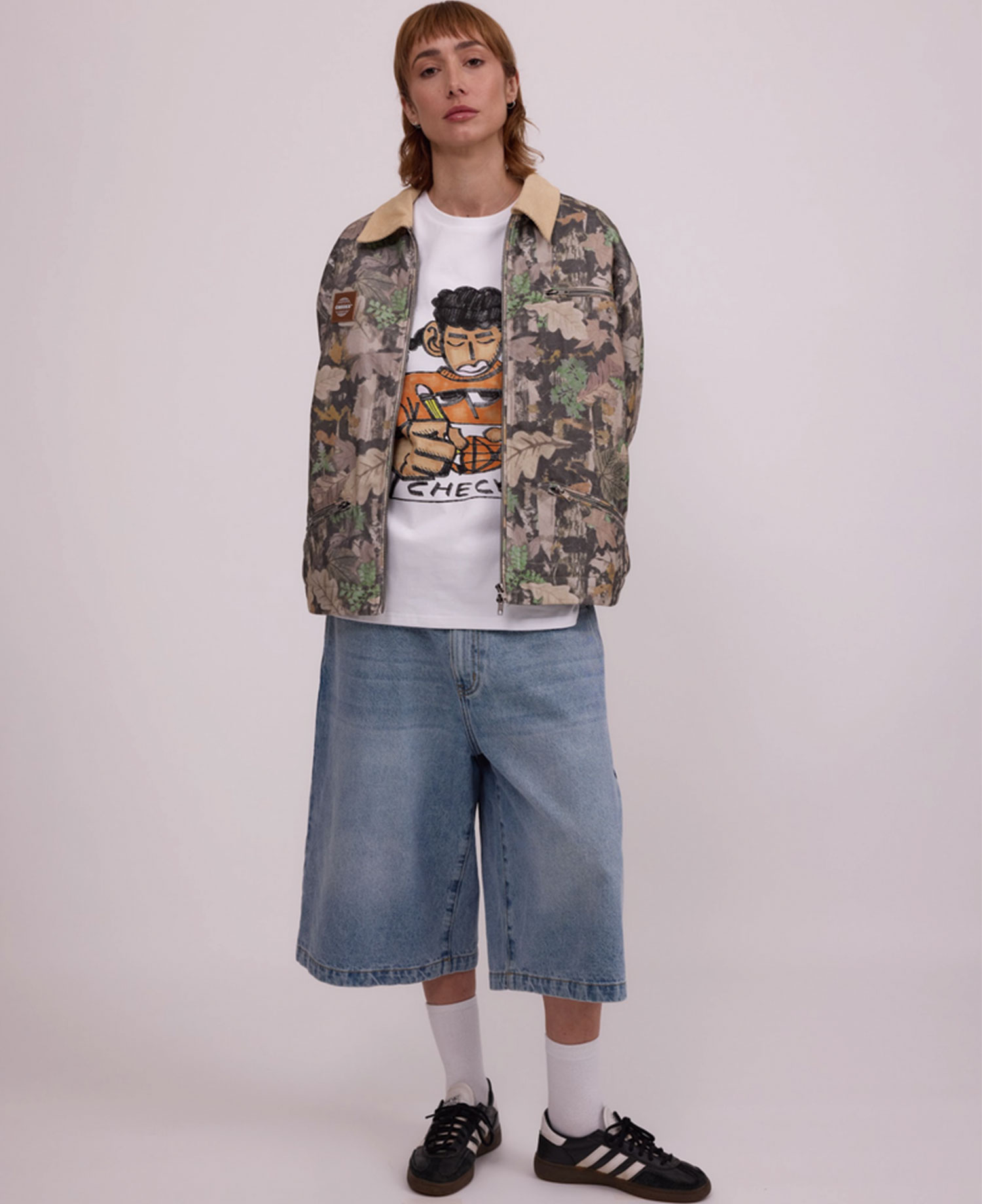 ROOTS JEAN SHORTS_BLUE WASH