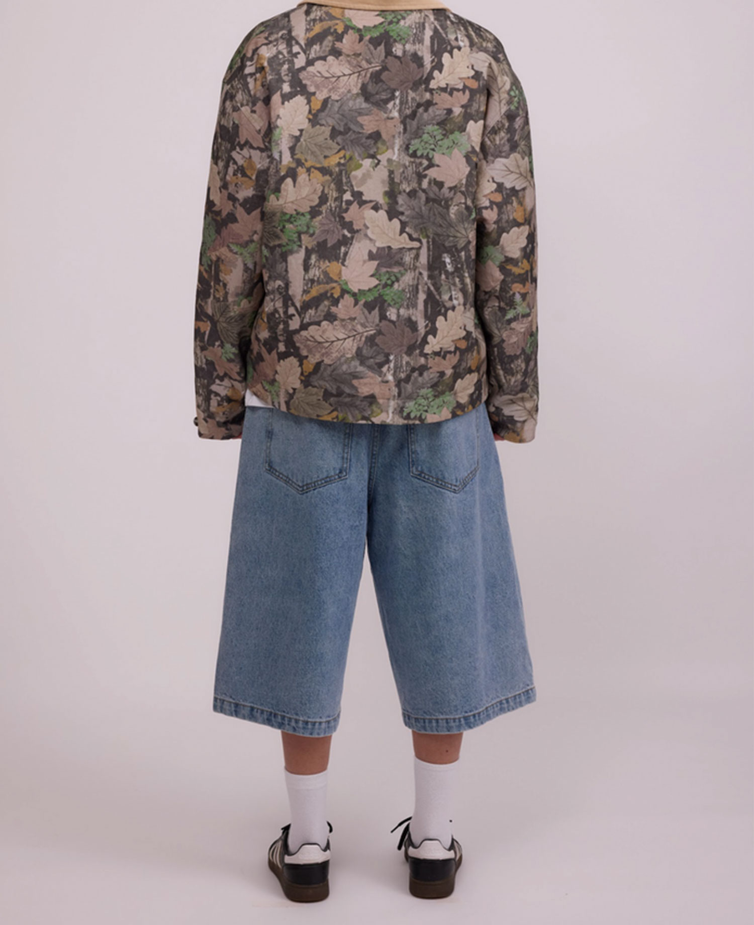 ROOTS JEAN SHORTS_BLUE WASH