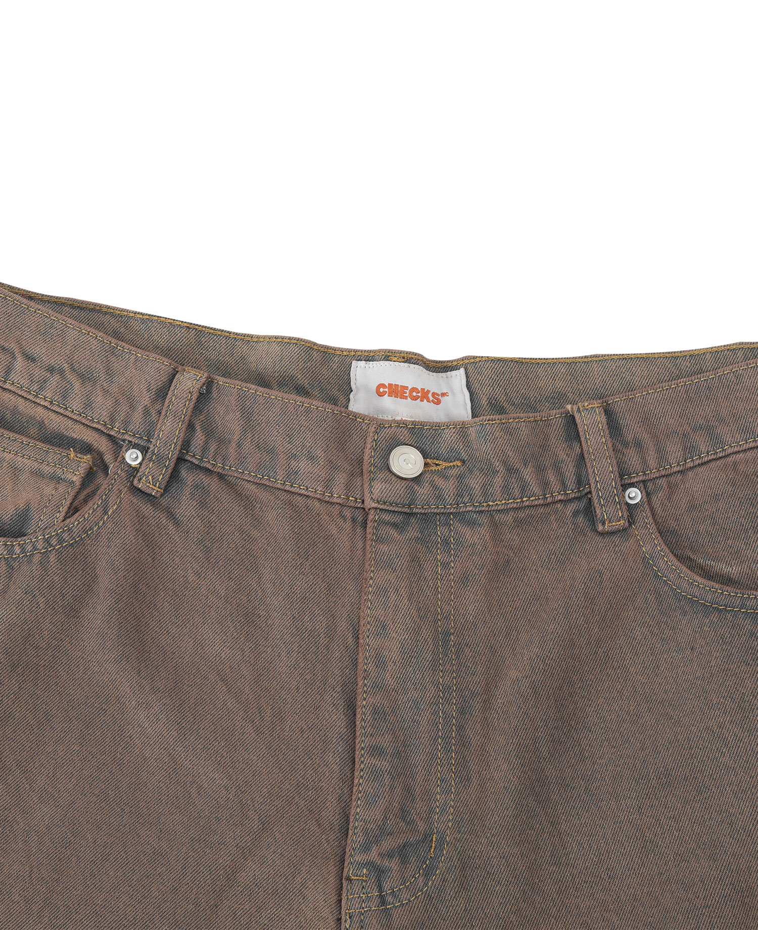 ROOTS JEANS_BROWN BLACK