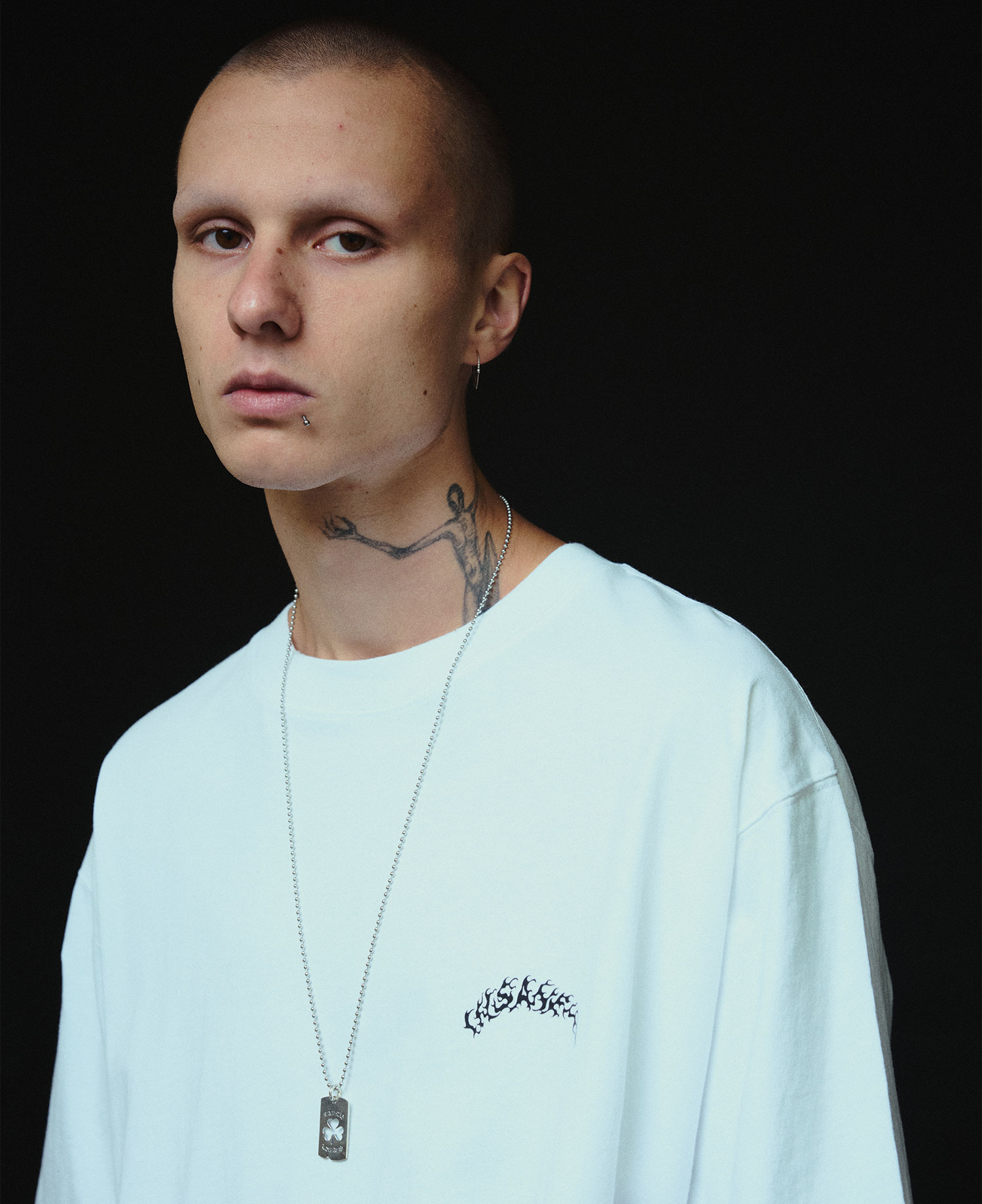 INSANE FAITH TAG NECKLACE