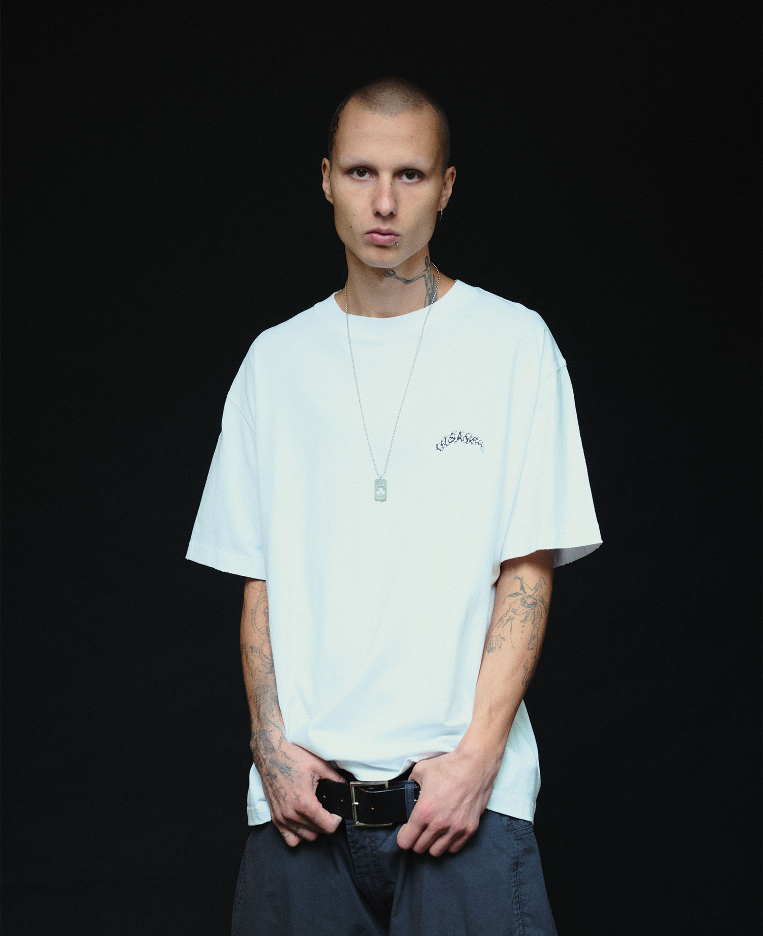 INSANE FAITH TAG NECKLACE
