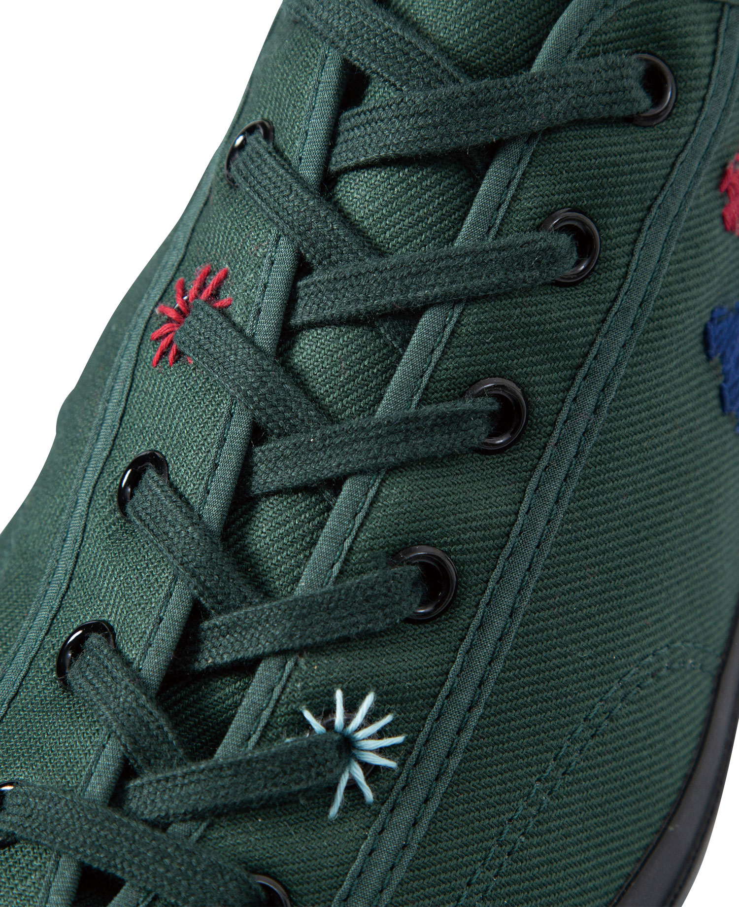 HAND-EMBROIDERED GYM CLASSIC_DARK GREEN