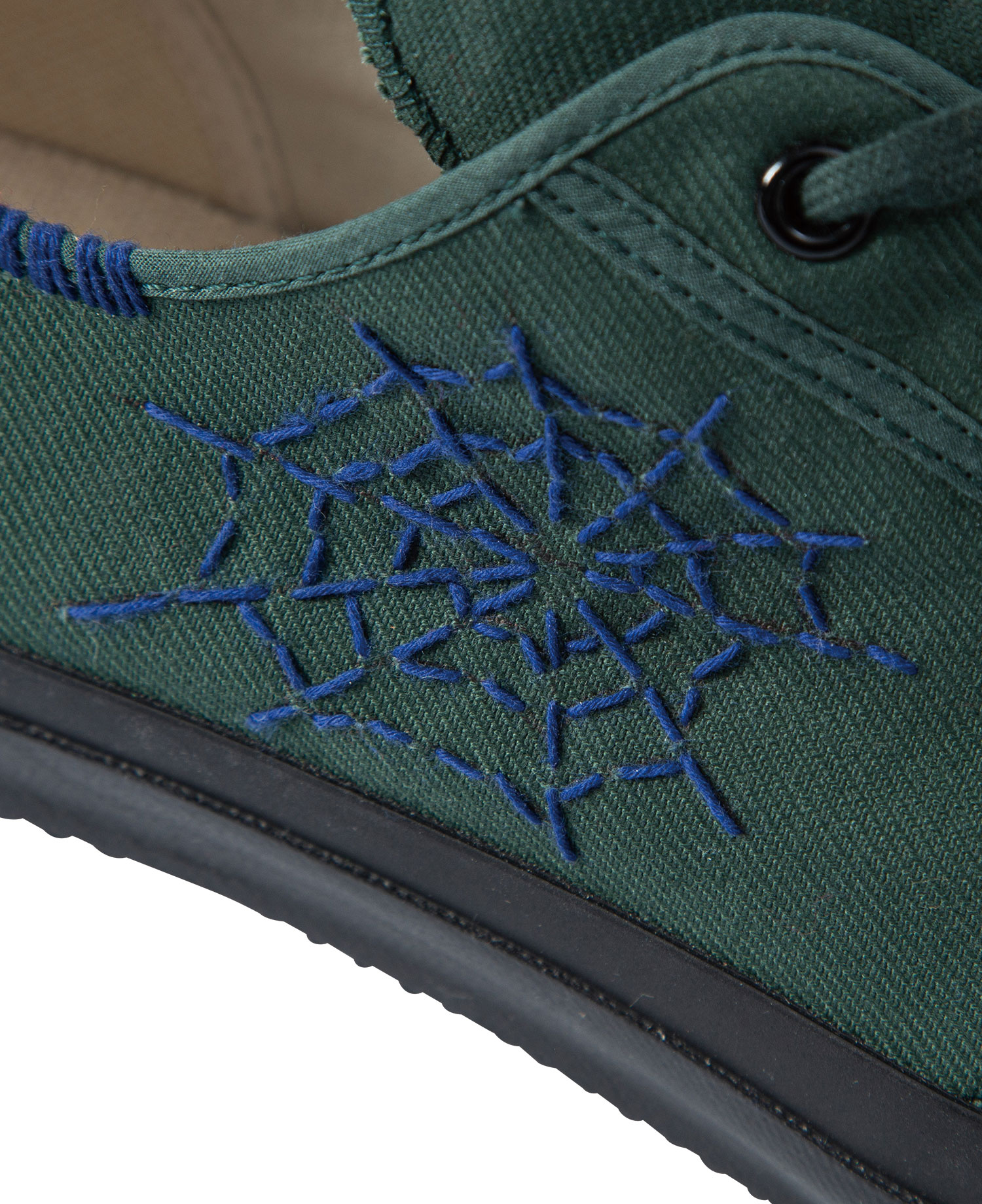 HAND-EMBROIDERED GYM CLASSIC_DARK GREEN