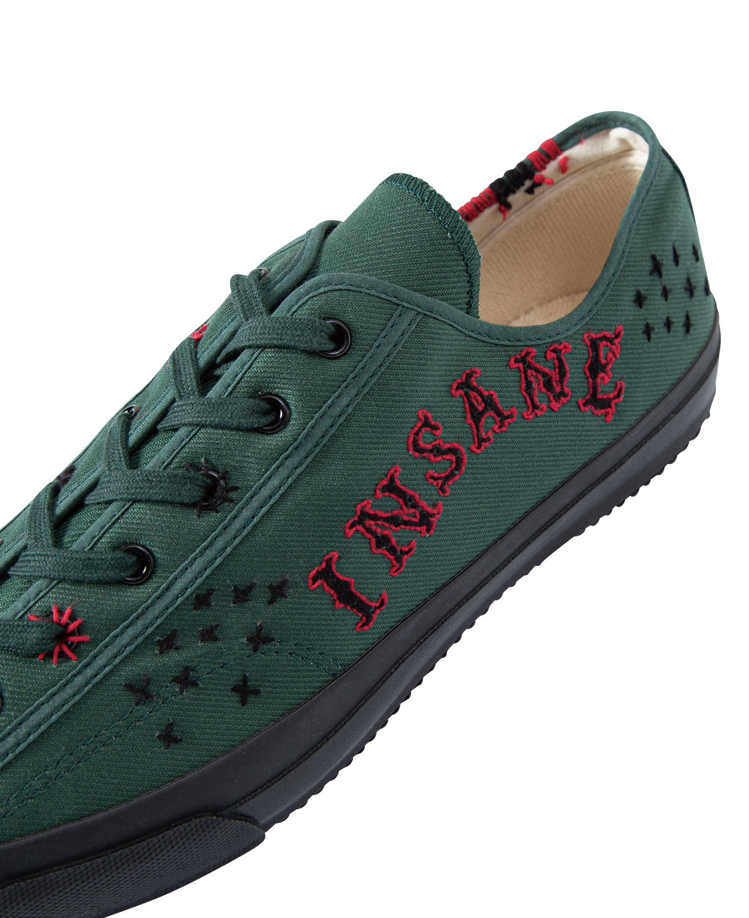 INSANE-EMBROIDERED GYM CLASSIC_DARK GREEN