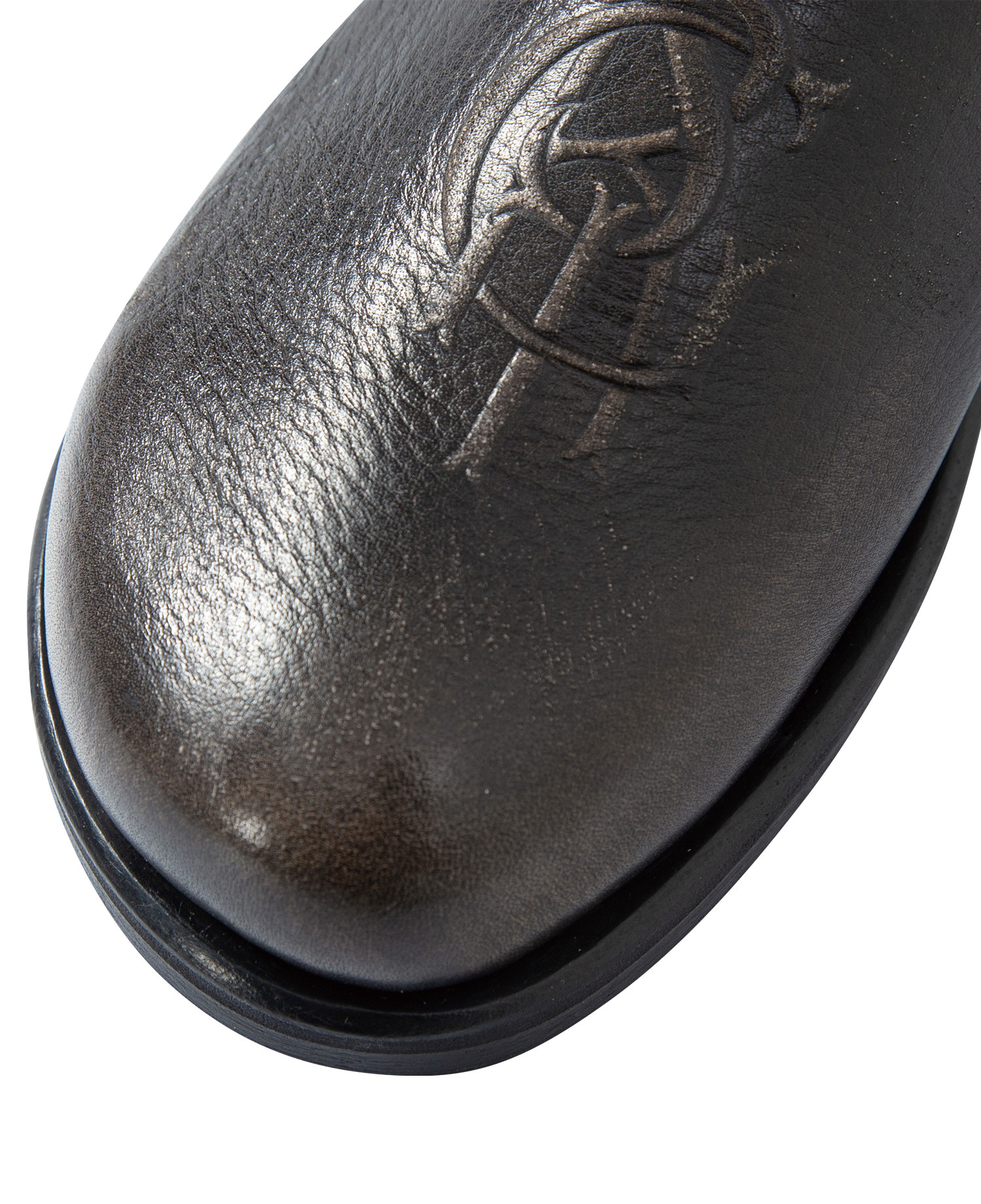 [NEGATIVETHREE] INSANE SYMBOL OBLIQUE DERBY SHOE