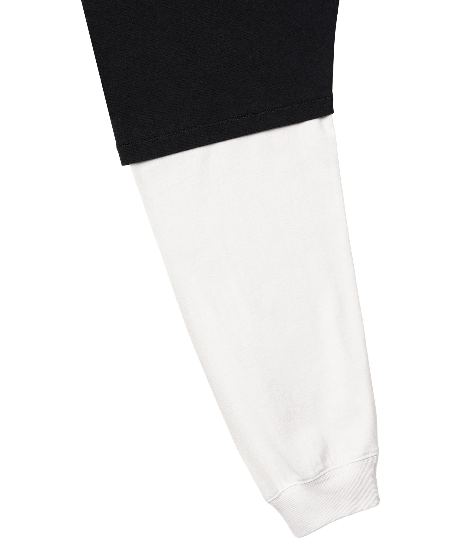 INSANE PENTAGRAM LAYERED LONG SLV_WASHED BLACK