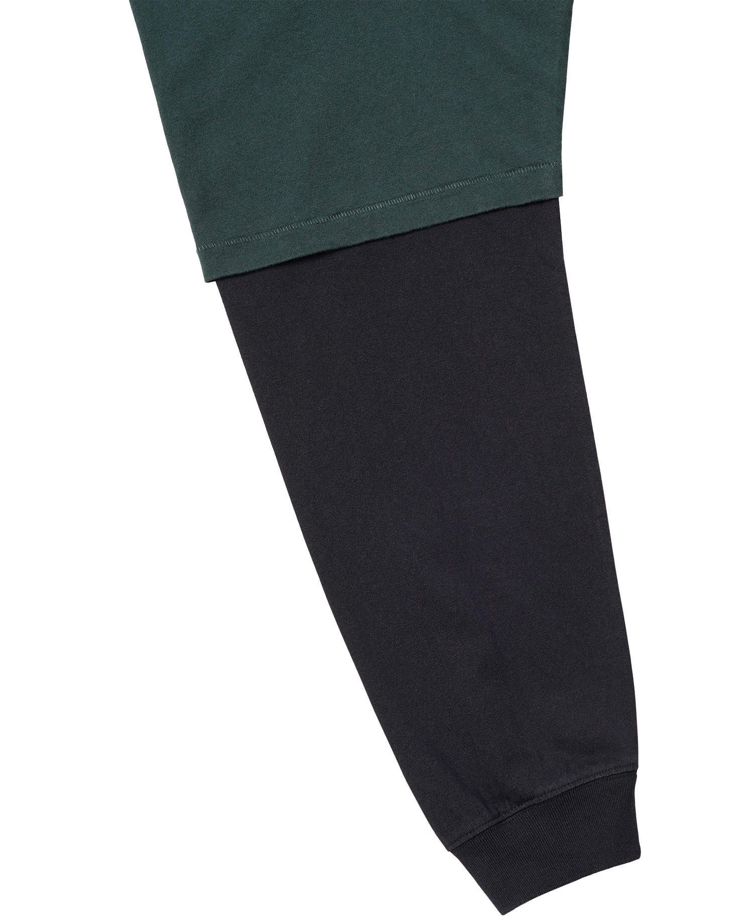 INSANE PENTAGRAM LAYERED LONG SLV_GREEN