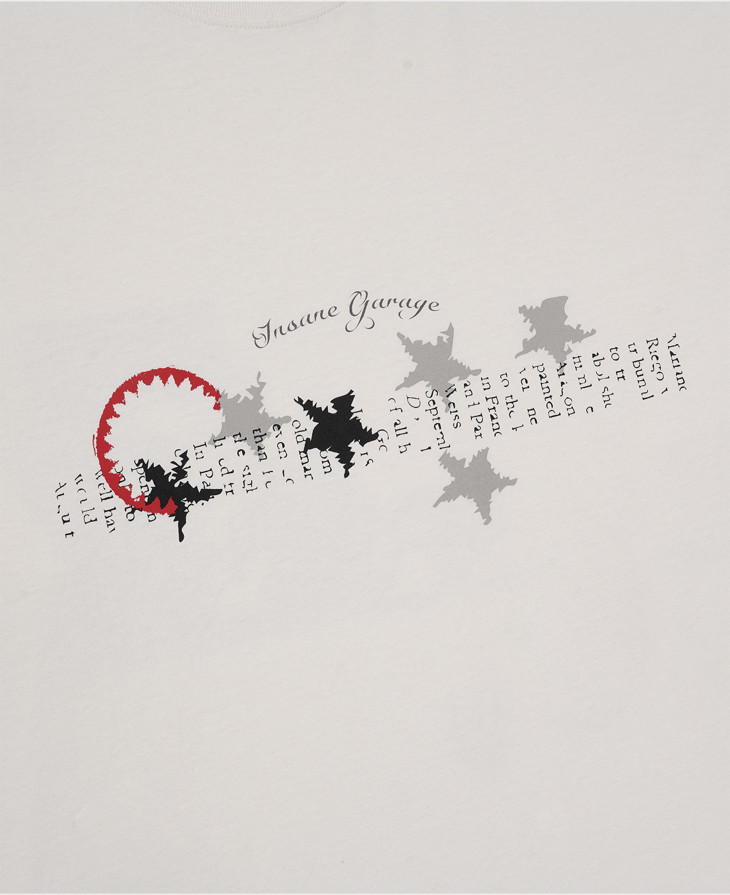 INSANE STAR GRAPHIC LONG SLV_IVORY