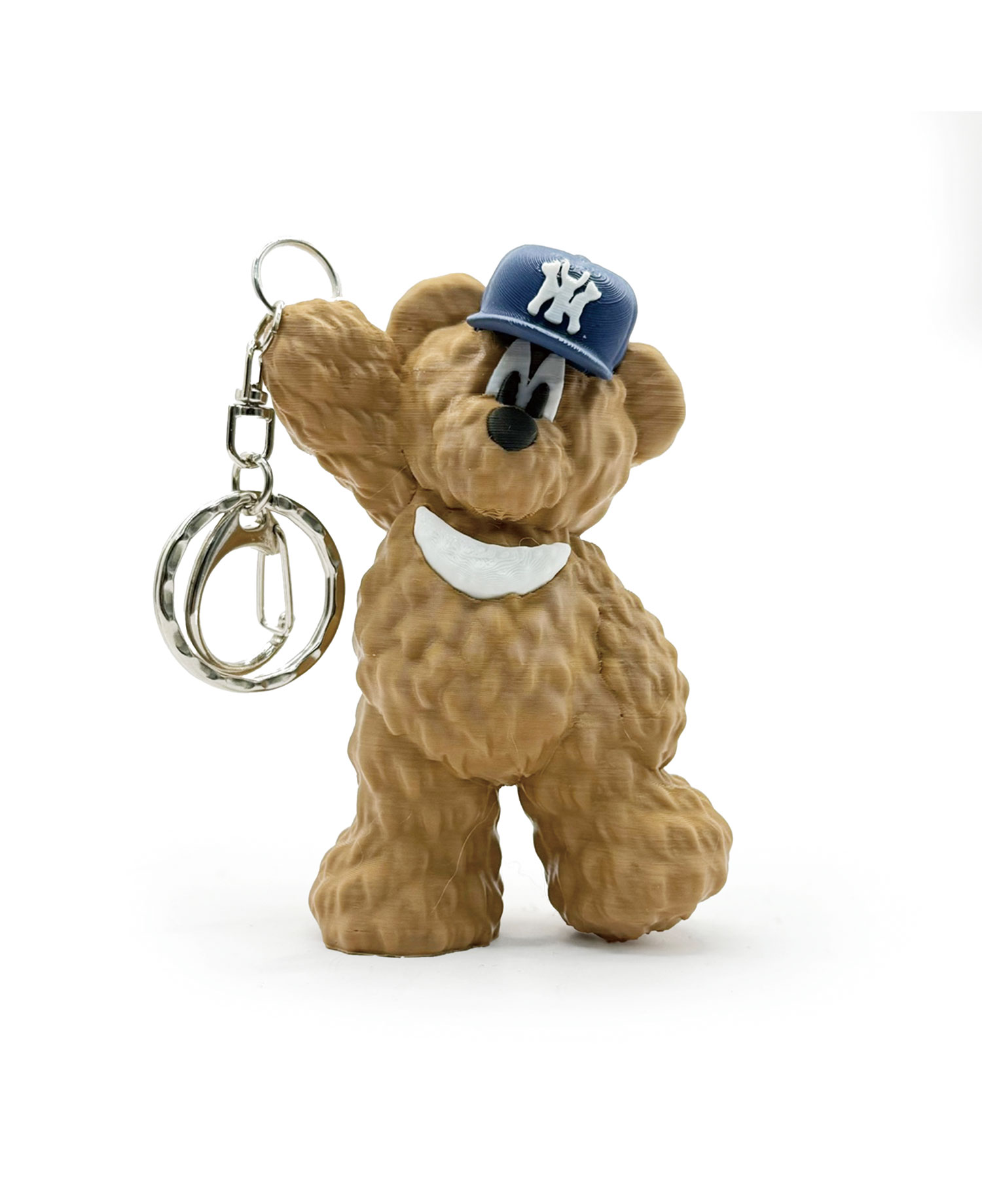 [MANFROMEAST] NY BEAR KEYRING