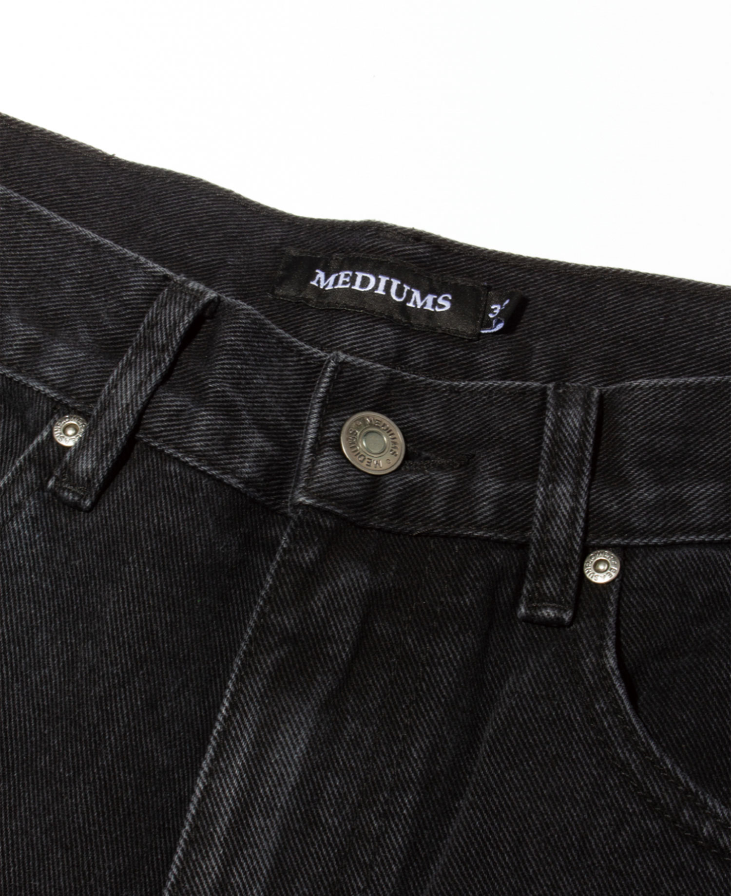 [MEDIUMS] SUN DANCE DENIM PANTS - BLACK