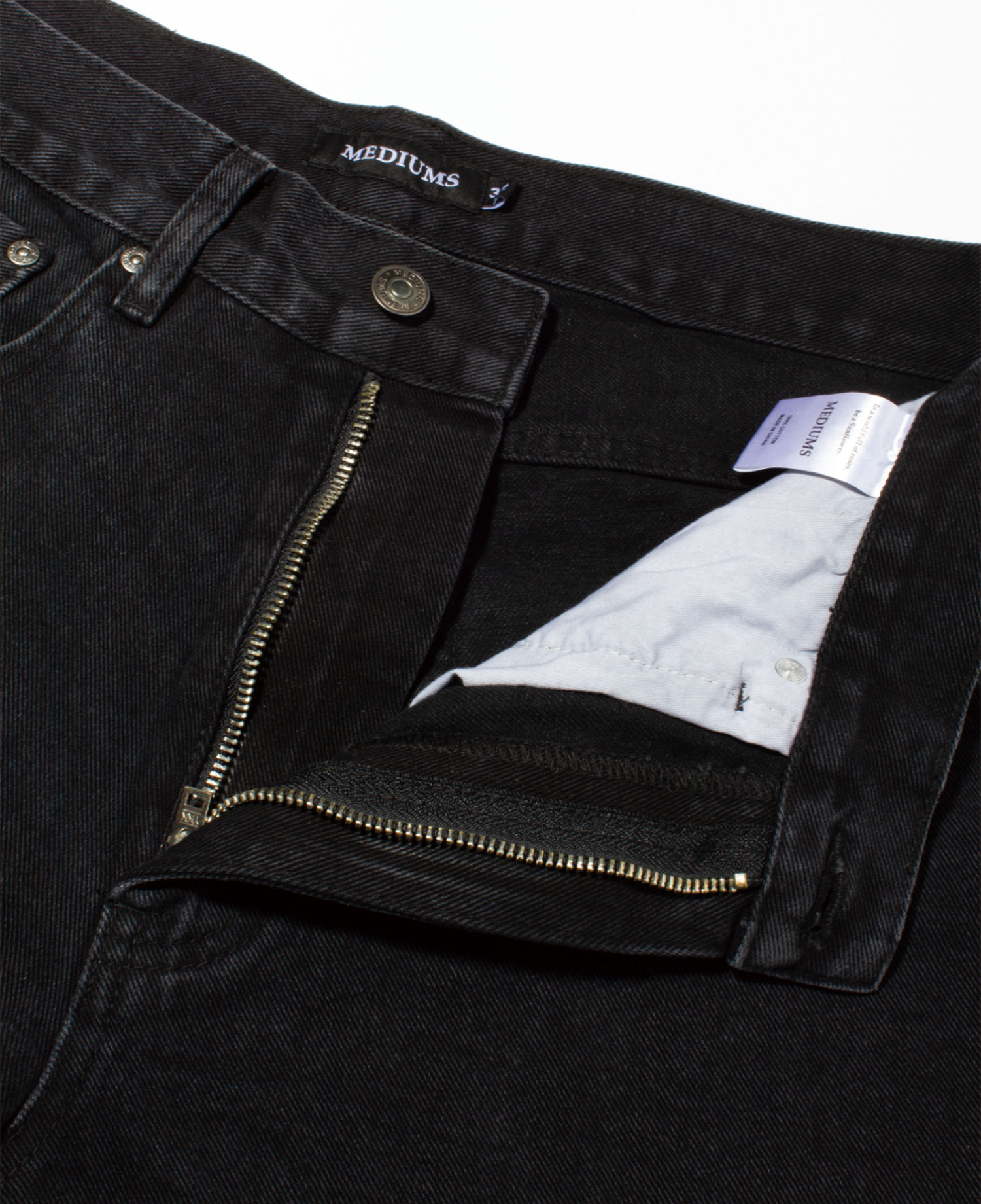 [MEDIUMS] SUN DANCE DENIM PANTS - BLACK