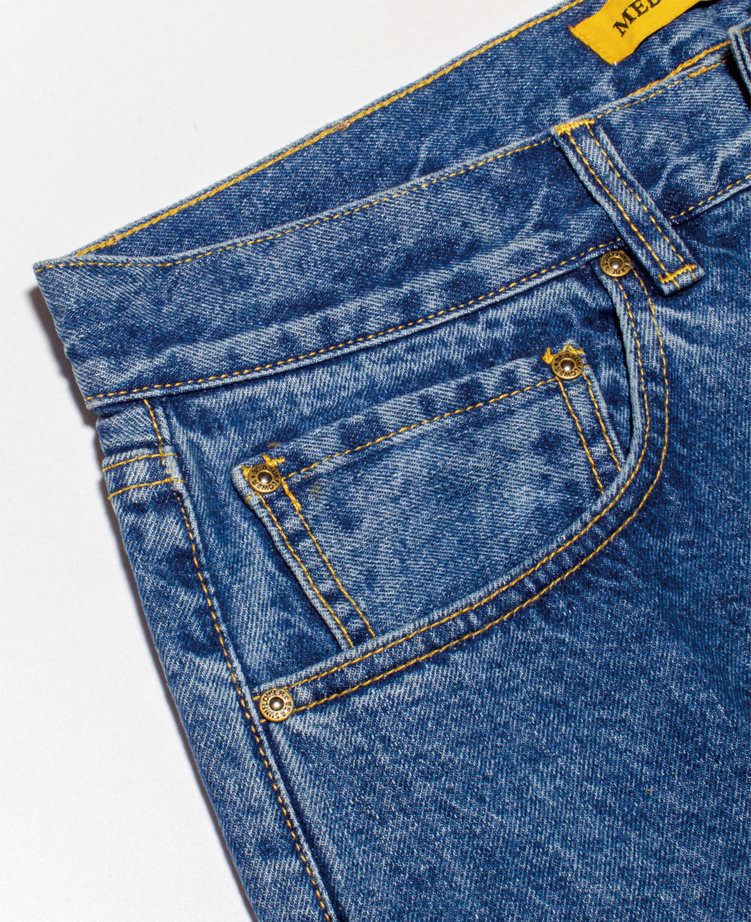 [MEDIUMS] SUN DANCE DENIM PANTS - MEDIUM STONEWASH