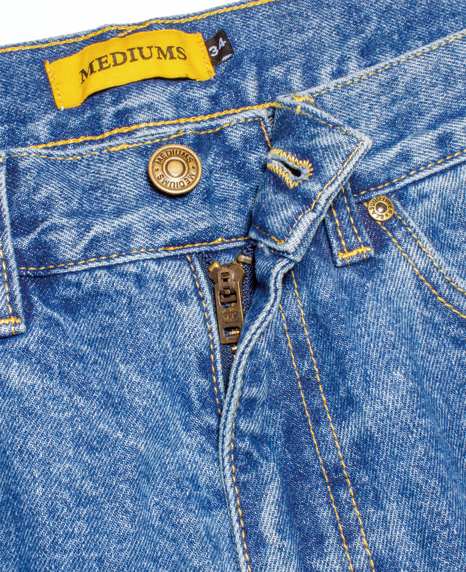 [MEDIUMS] SUN DANCE DENIM PANTS - MEDIUM STONEWASH