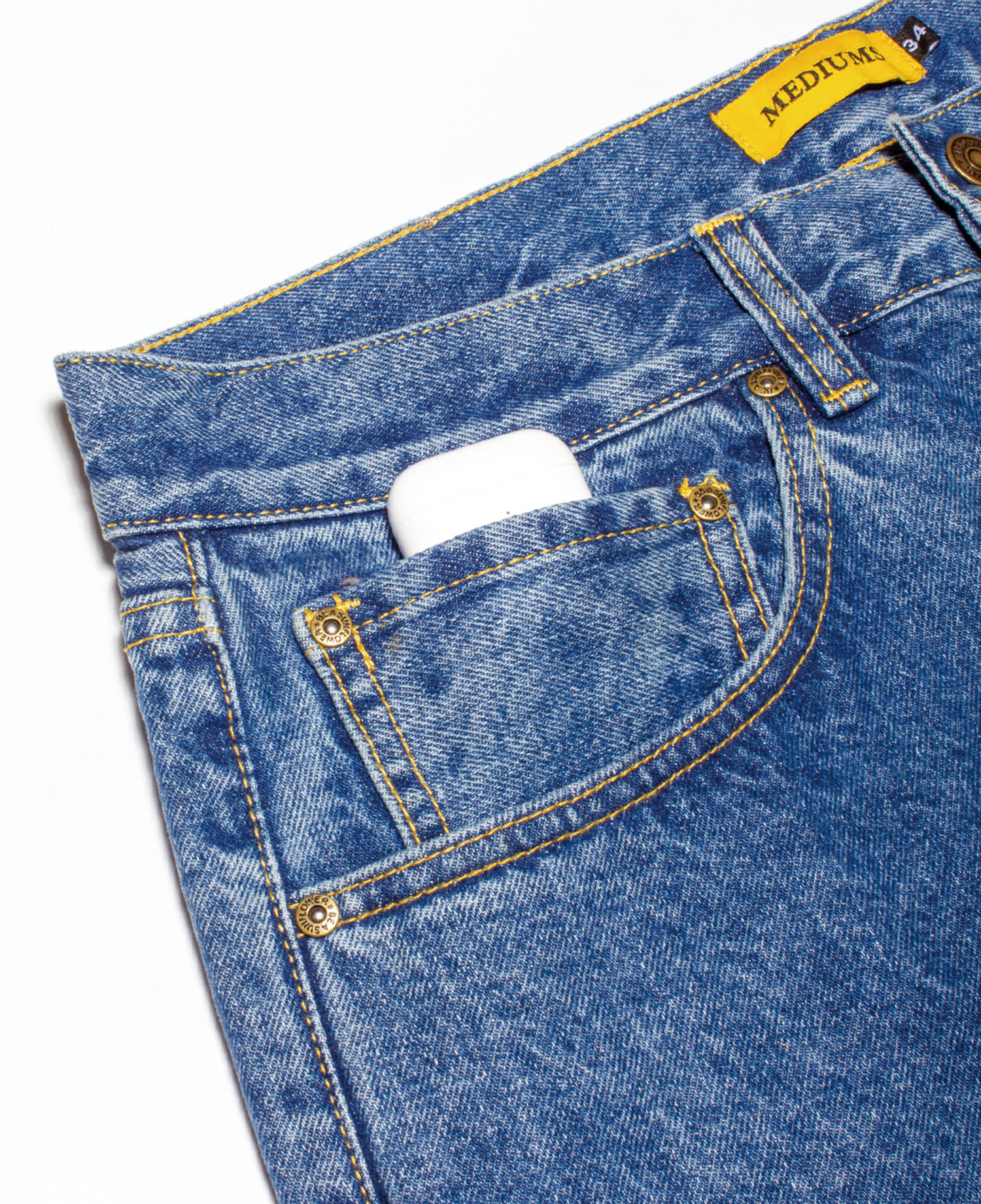 [MEDIUMS] SUN DANCE DENIM PANTS - MEDIUM STONEWASH