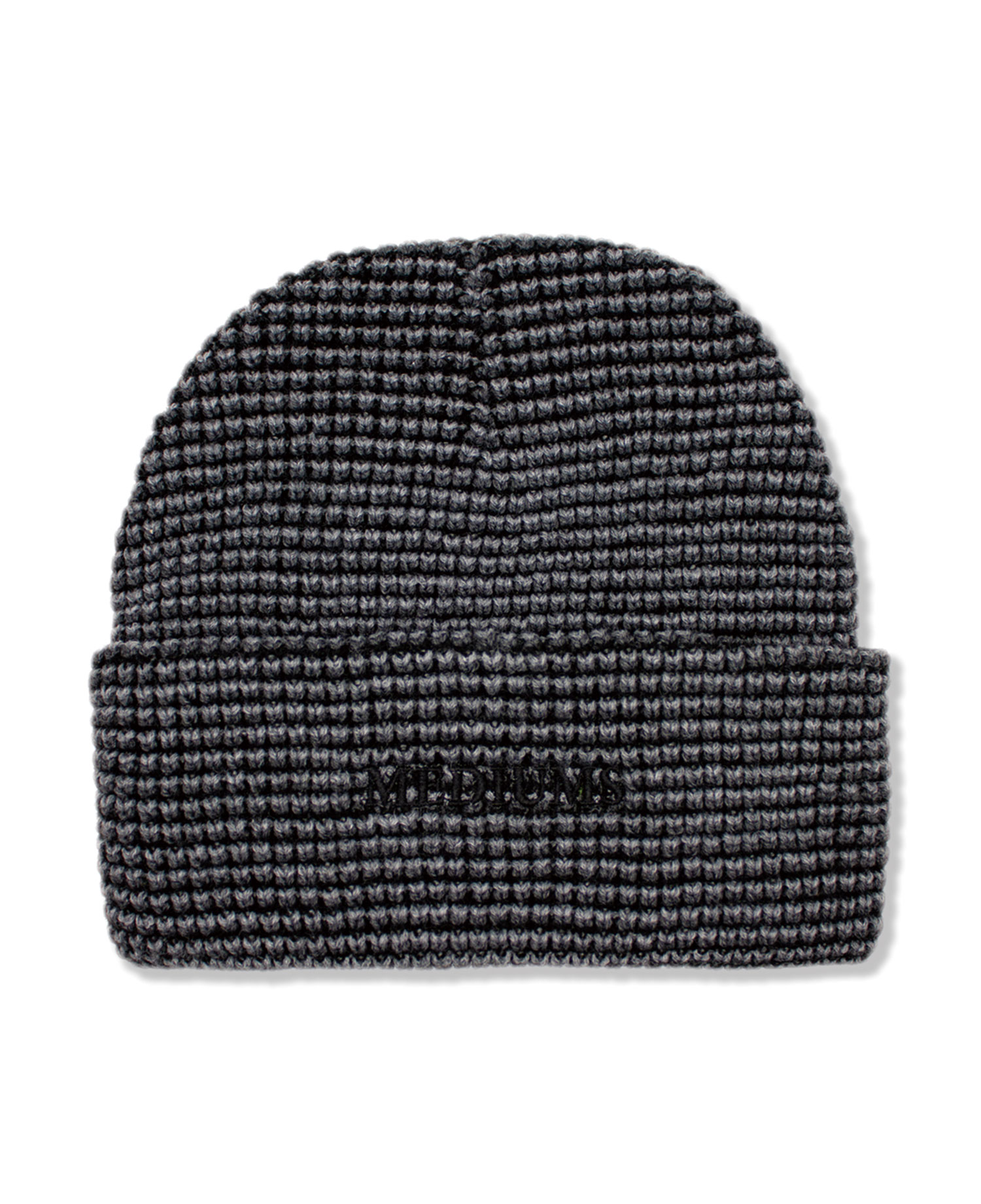 [MEDIUMS] WAFFLE BEANIE - BLACK