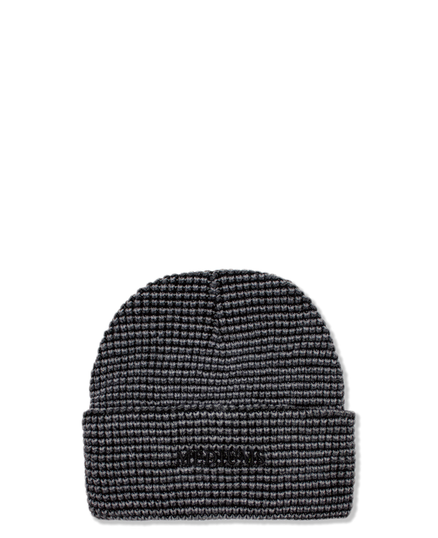 [MEDIUMS] WAFFLE BEANIE - BLACK
