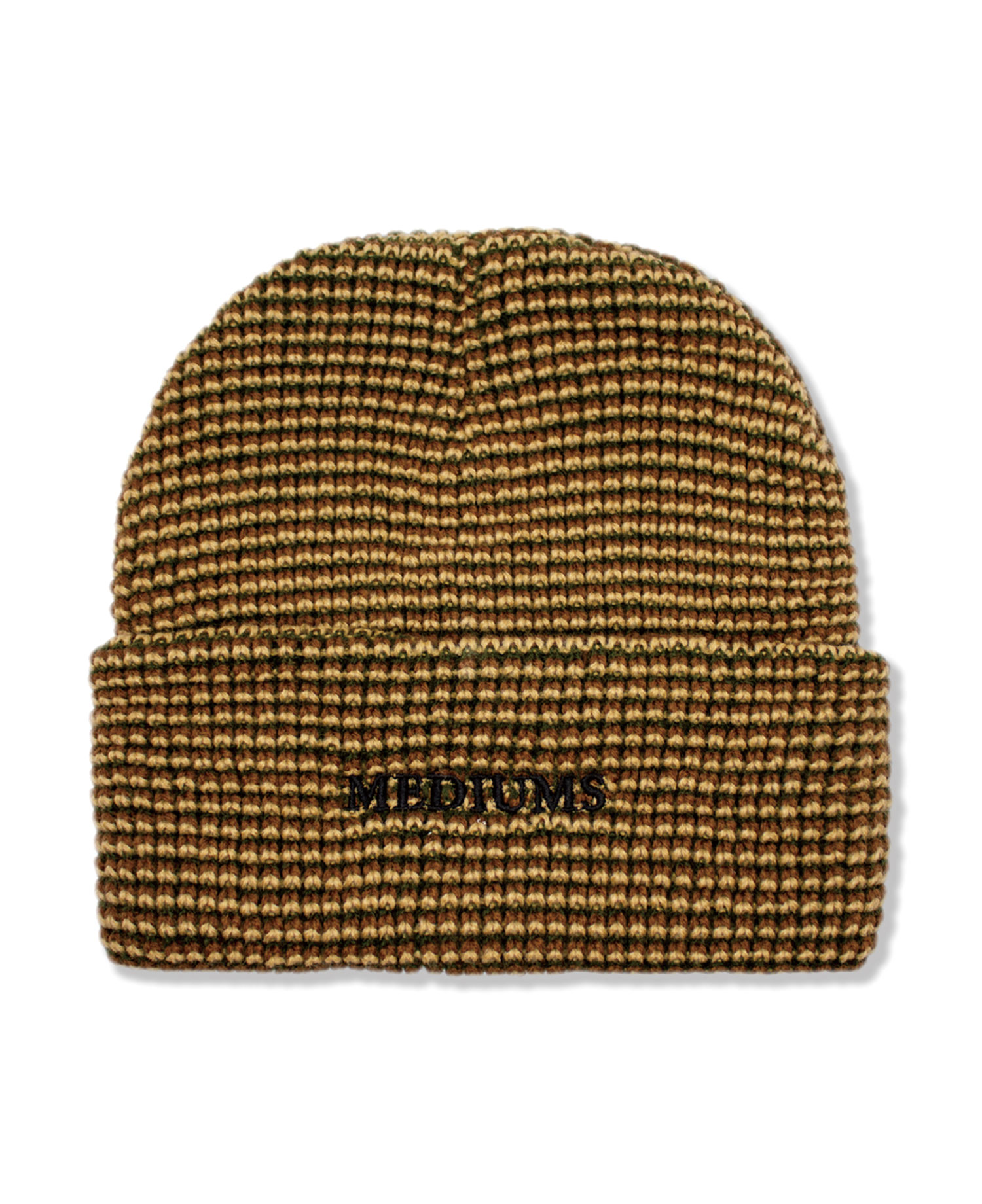 [MEDIUMS] WAFFLE BEANIE - BROWN