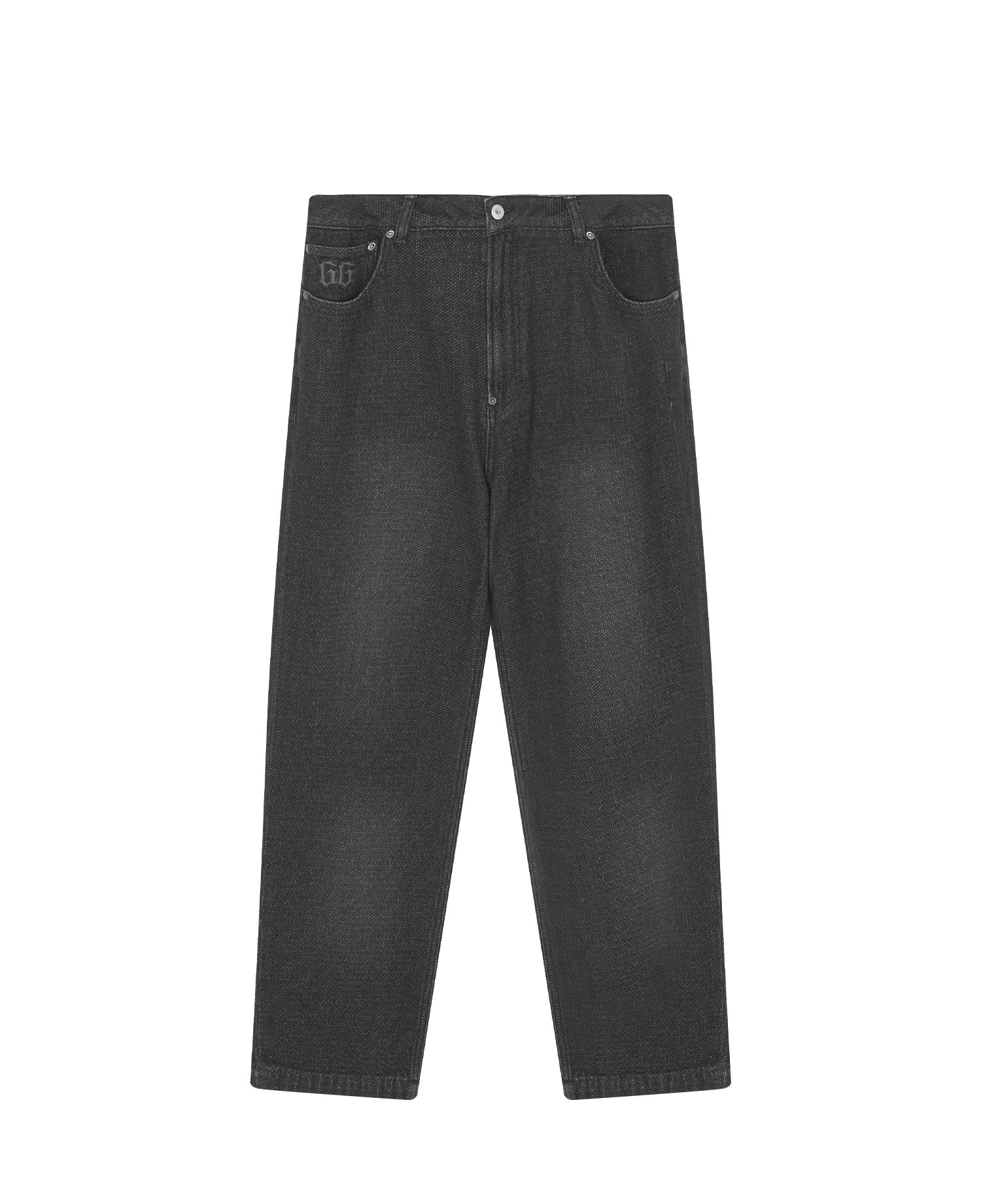 INSANE SASHIKO DENIM PANTS_DARK INDIGO