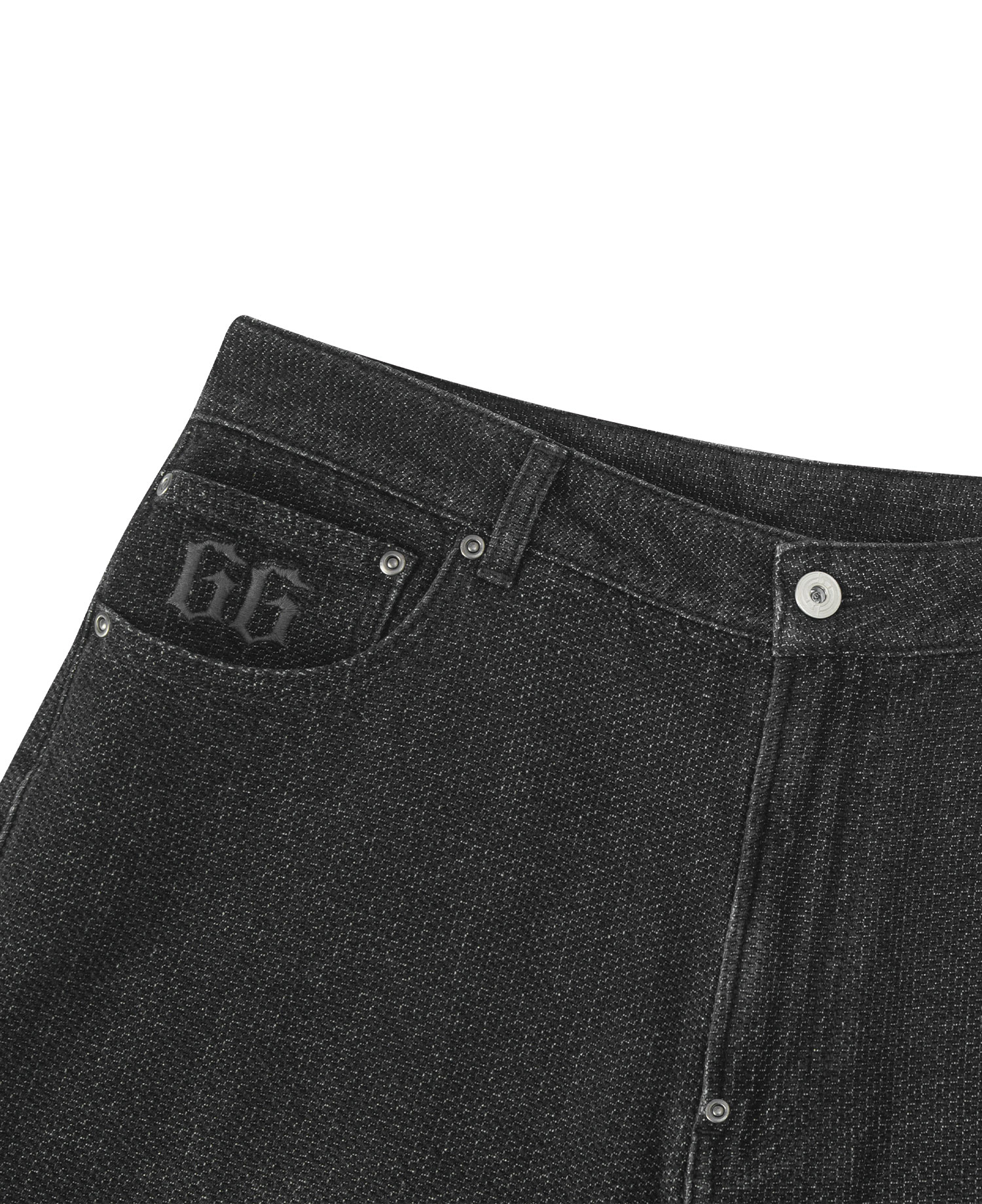 INSANE SASHIKO DENIM PANTS_DARK INDIGO