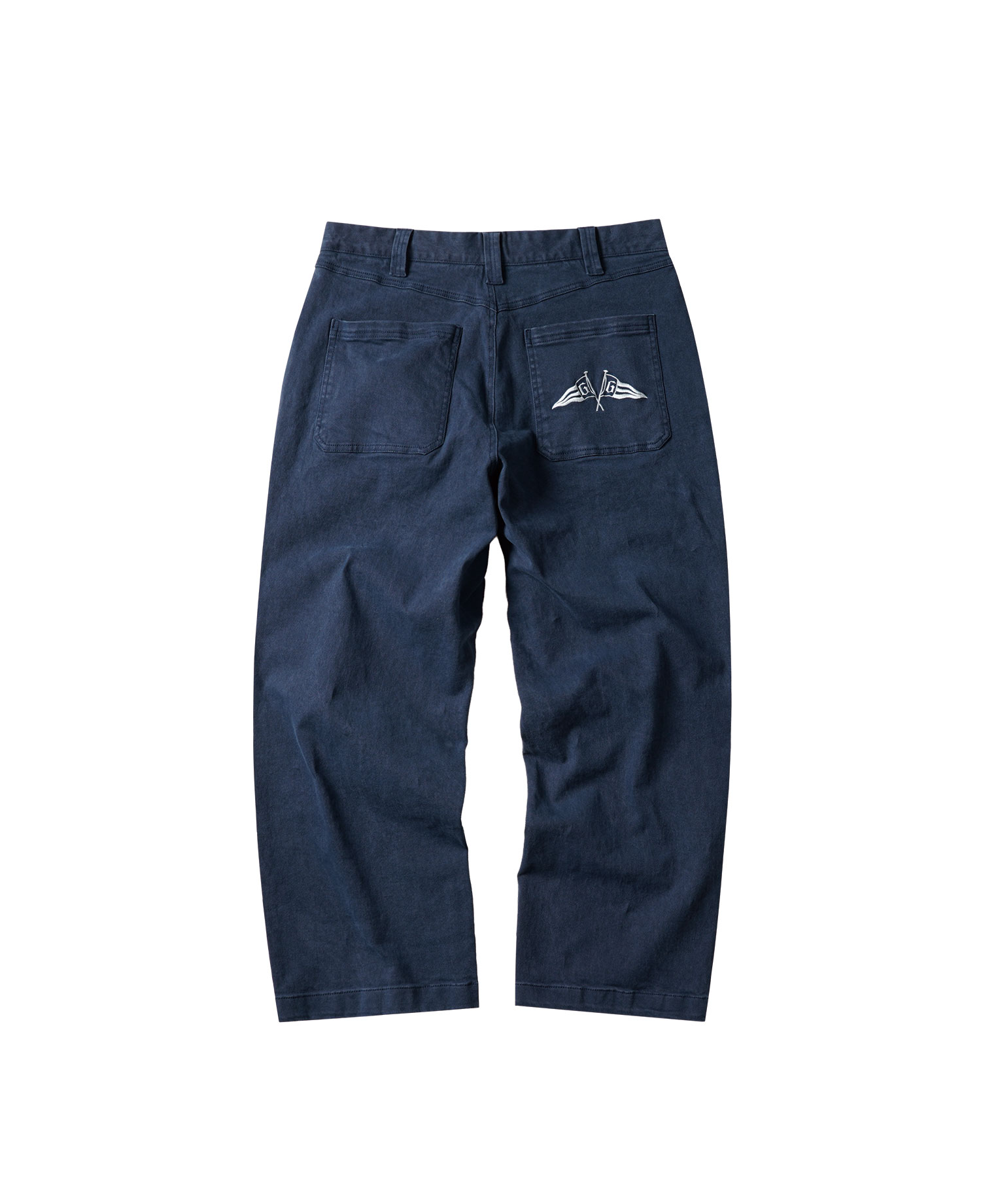 INSANE EMBROIDERED WOVEN PANTS_BLUE