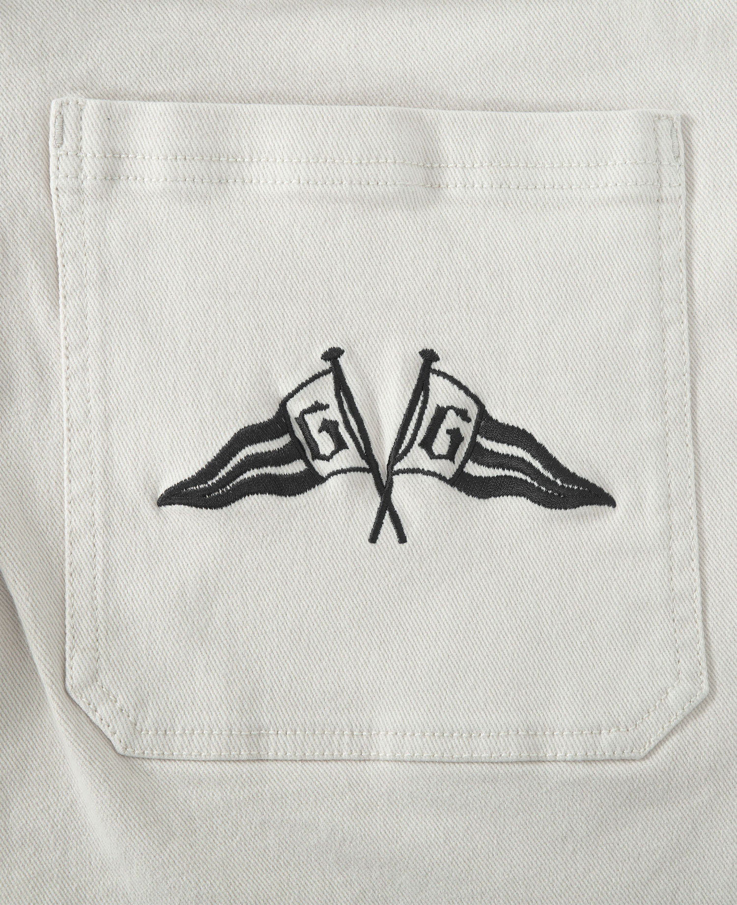 INSANE GRAPHIC WOVEN PANTS_ECRU