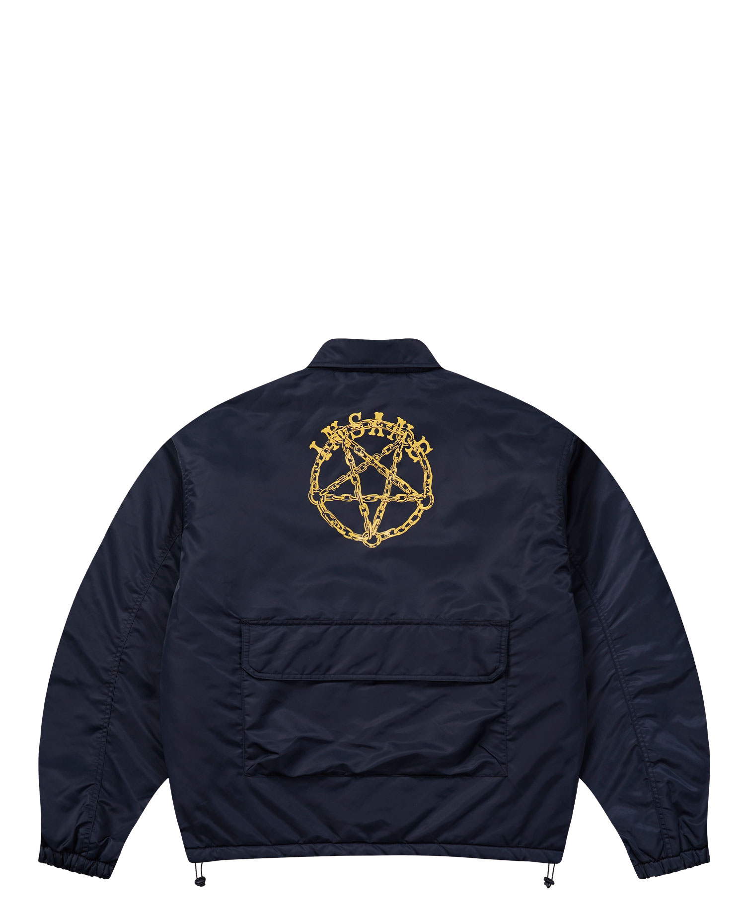 INSANE PENTAGRAM THINSULATE JACKET_NAVY