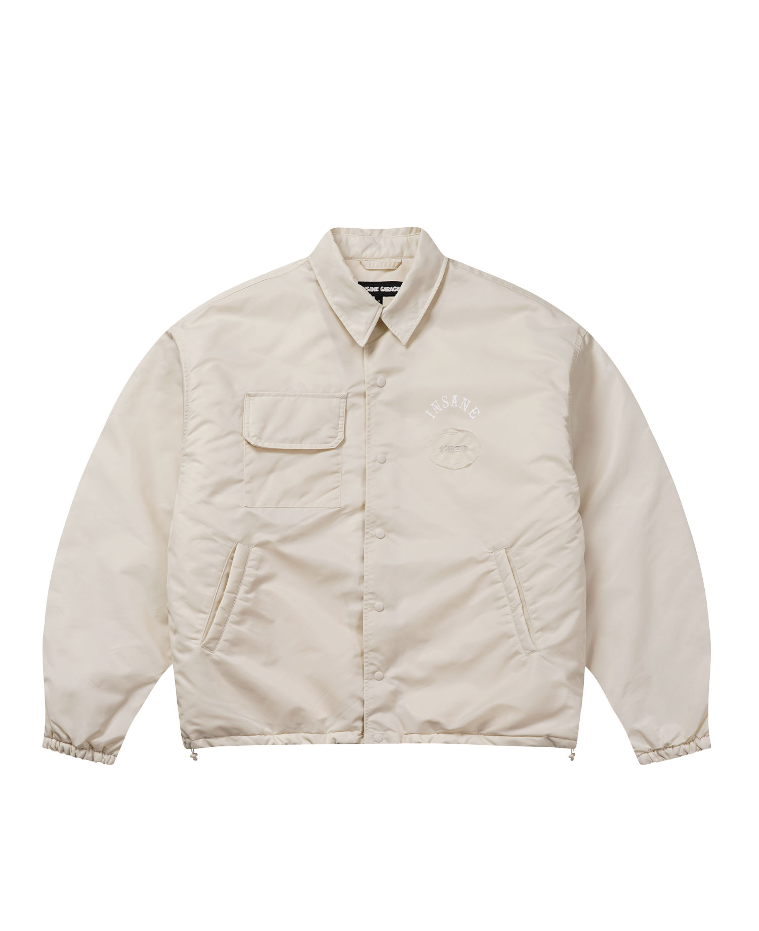 INSANE PENTAGRAM THINSULATE JACKET_IVORY