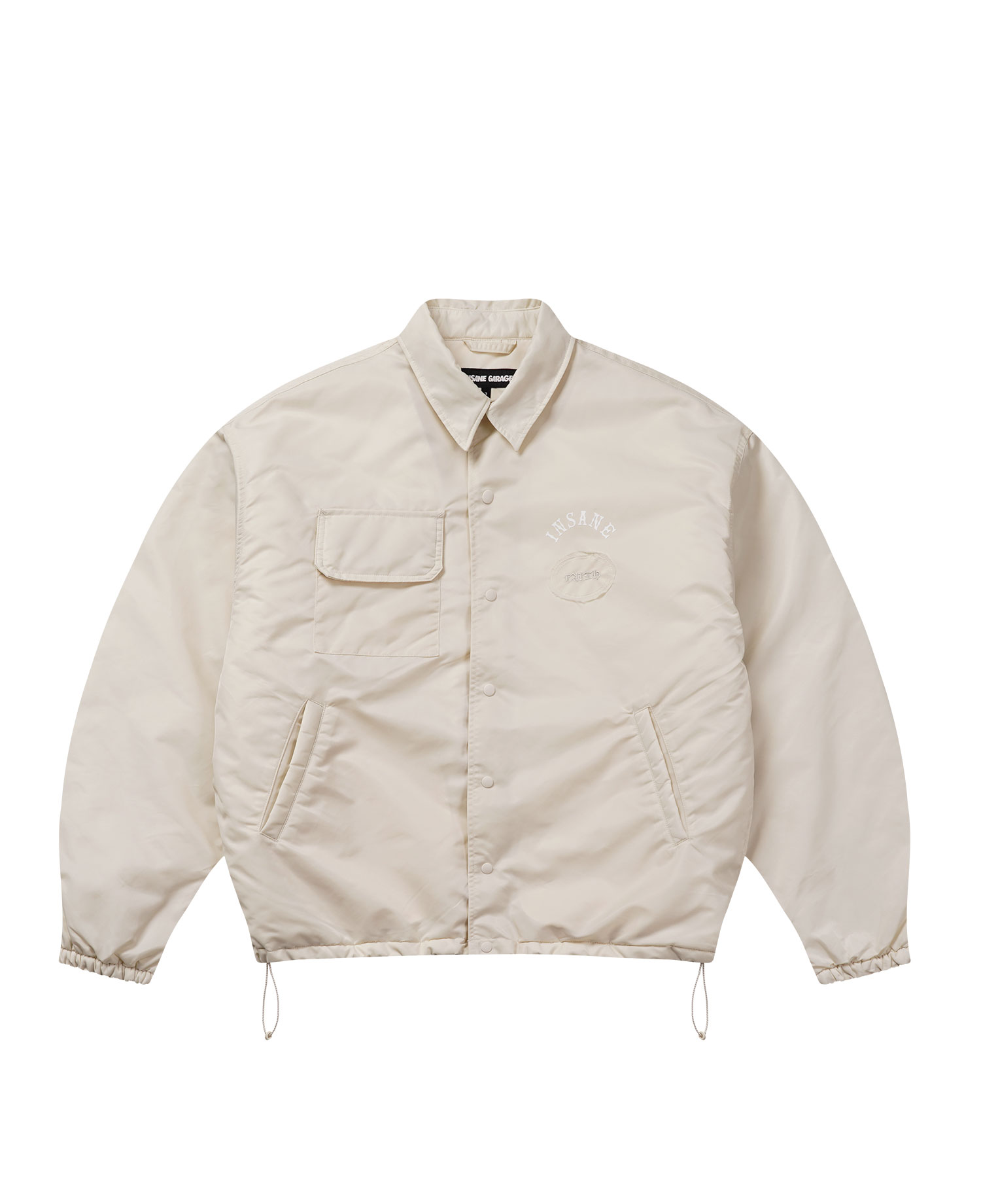 INSANE PENTAGRAM THINSULATE JACKET_IVORY