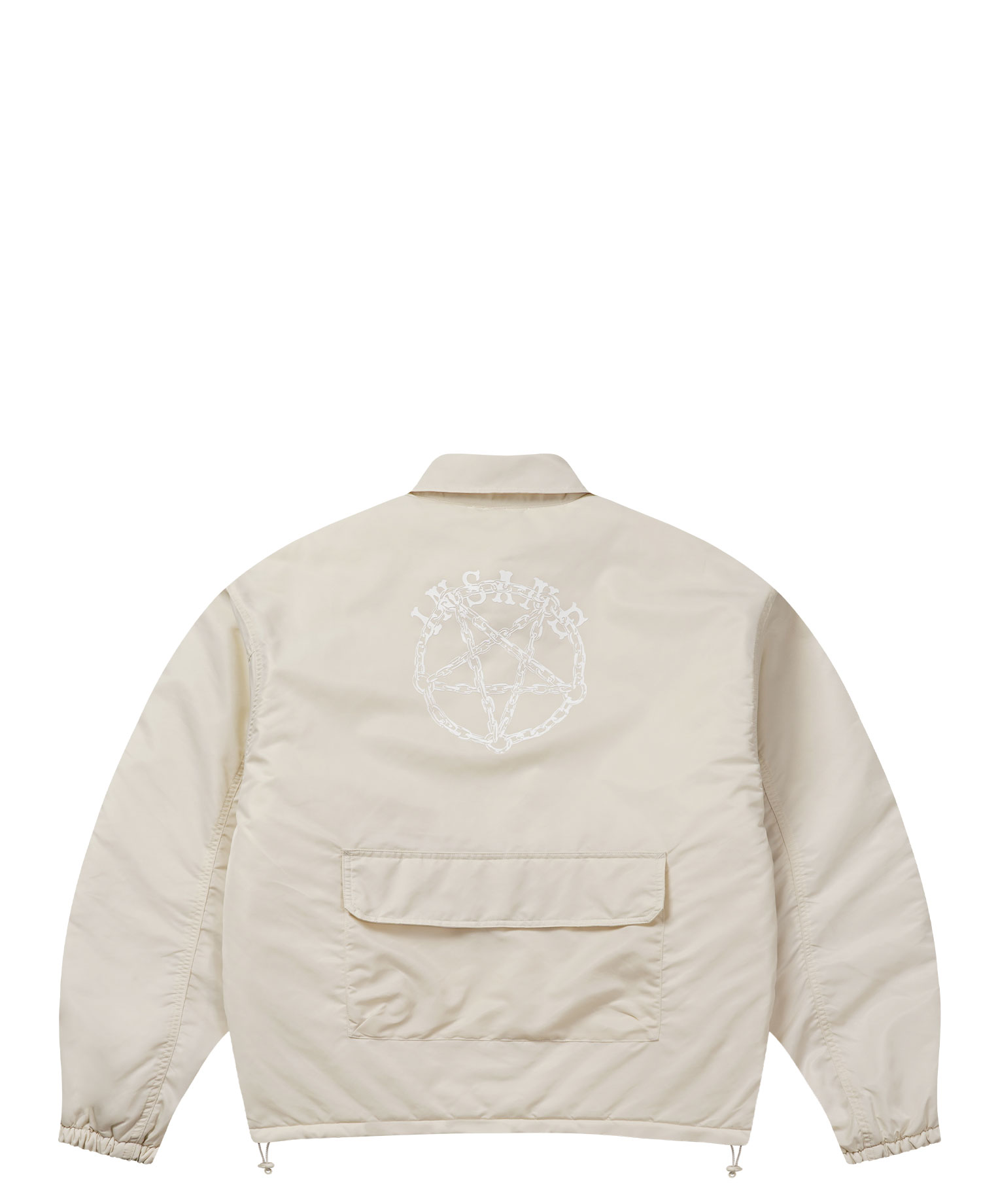 INSANE PENTAGRAM THINSULATE JACKET_IVORY
