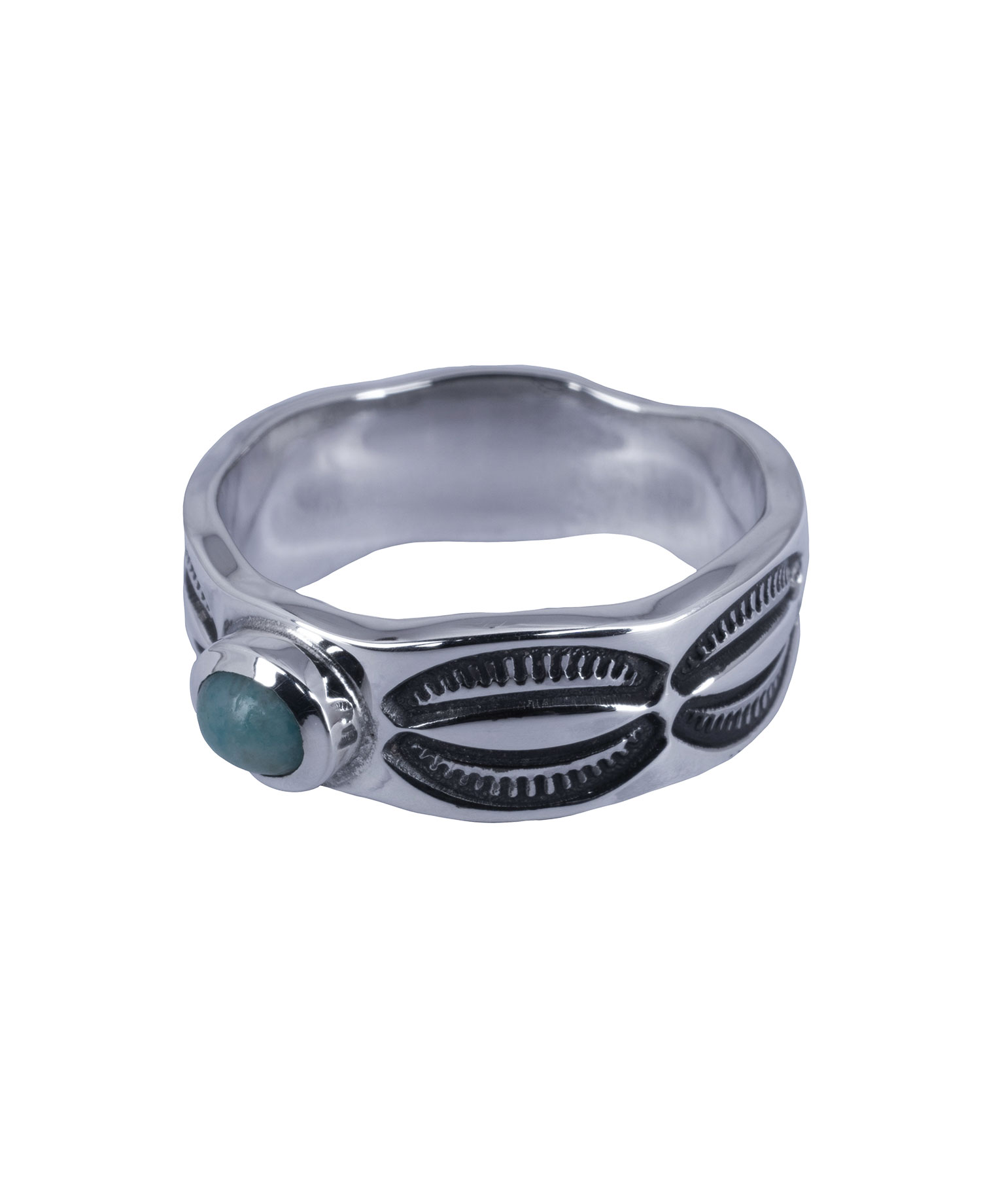 [JOSILVER] Nativeamerican Ring (Turquoise) type.3