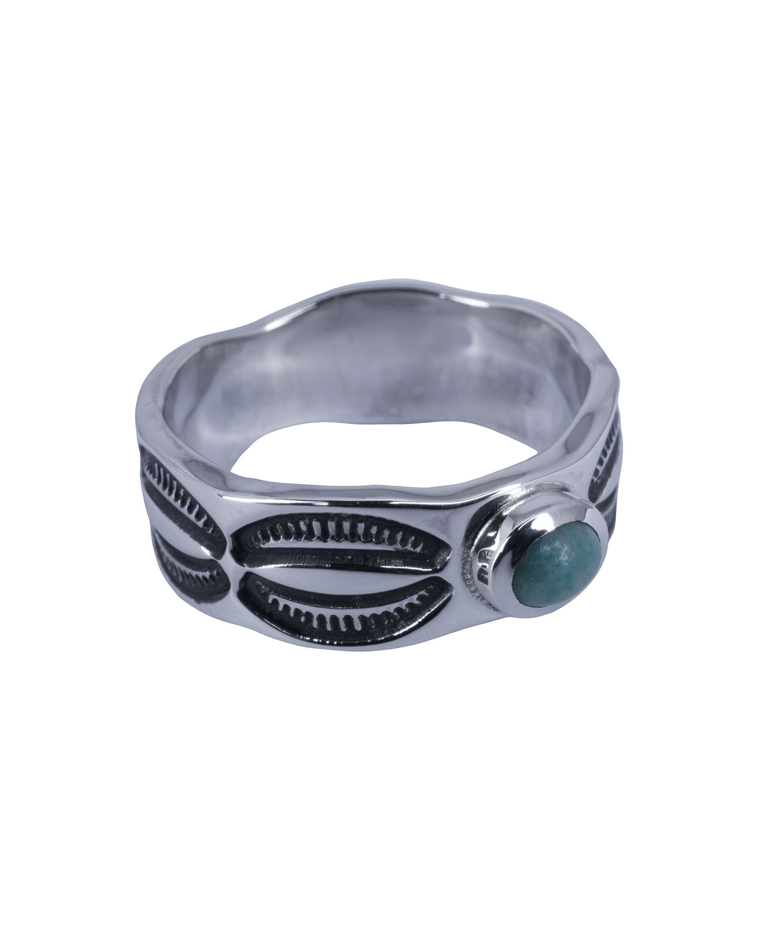 [JOSILVER] Nativeamerican Ring (Turquoise) type.3