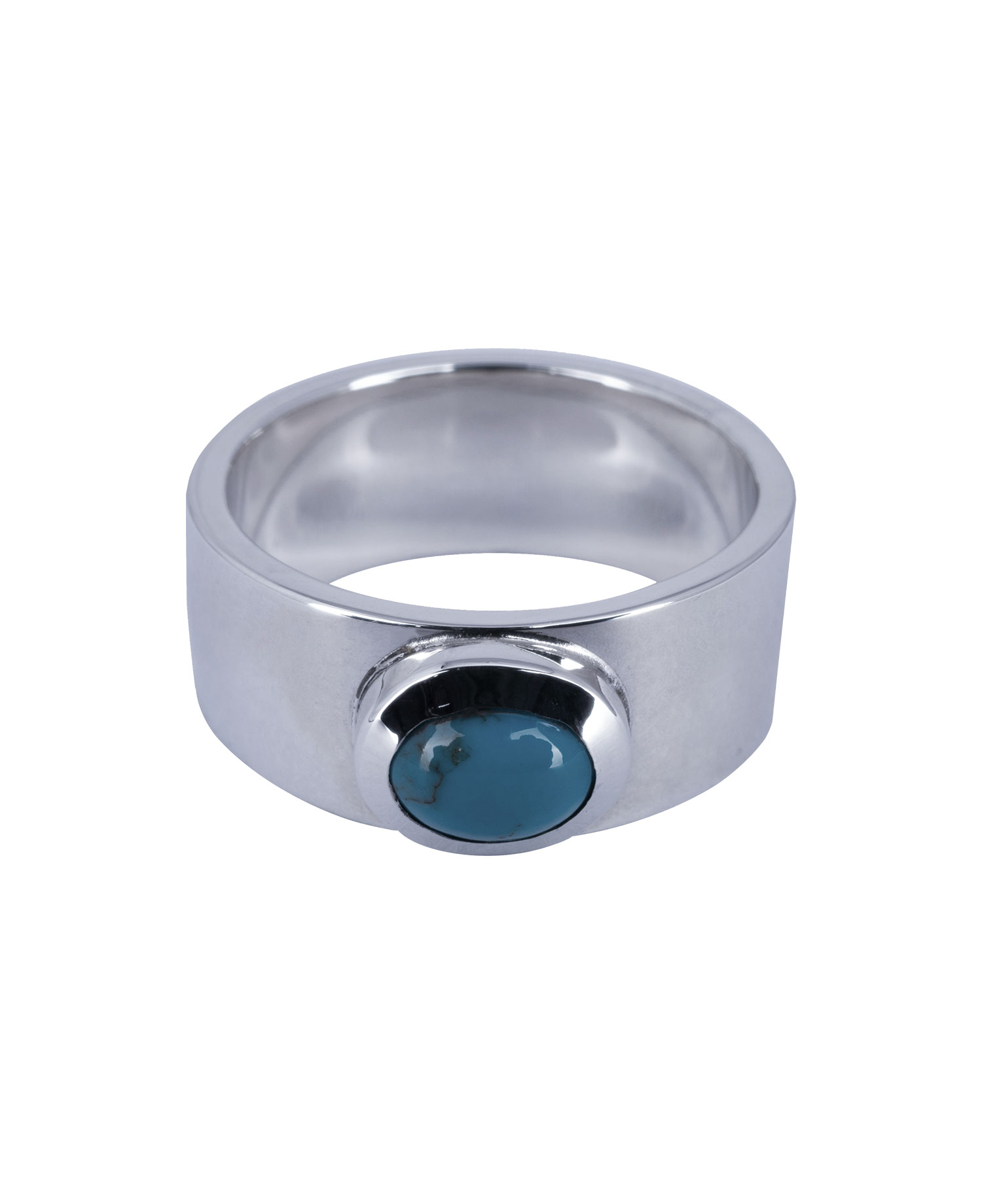 [JOSILVER] Signature Simple circle ring(M)