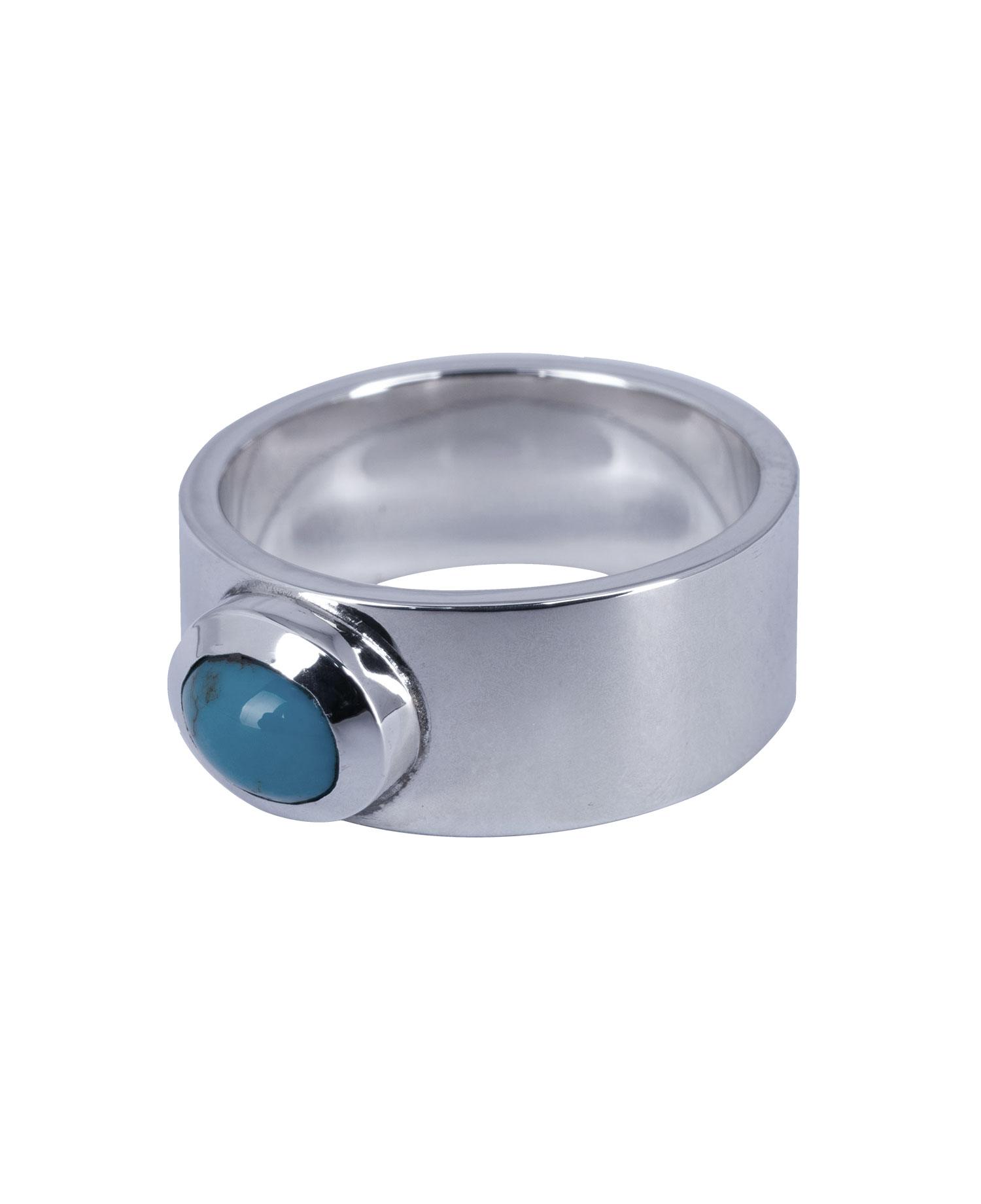 [JOSILVER] Signature Simple circle ring(M)