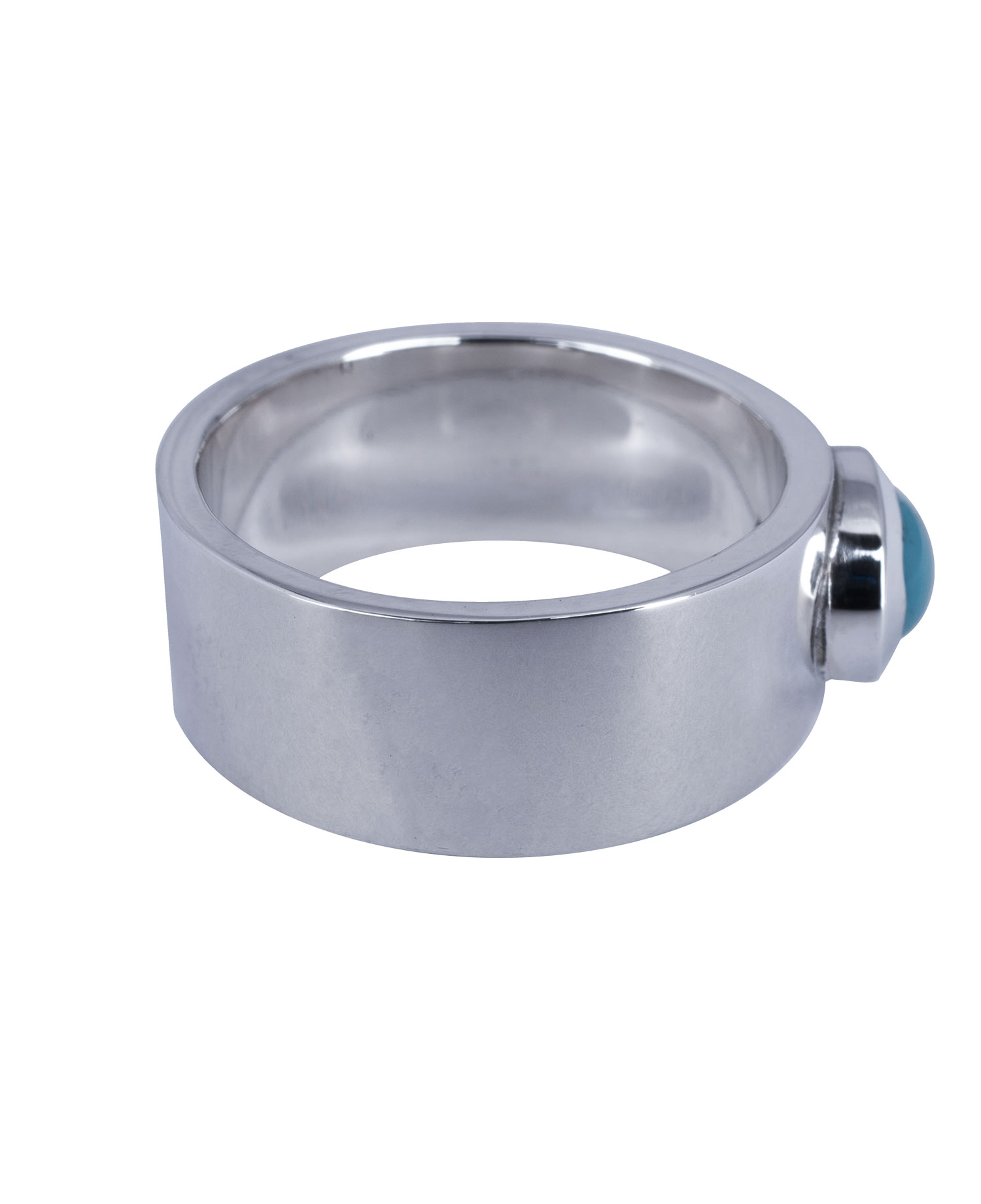 [JOSILVER] Signature Simple circle ring(M)