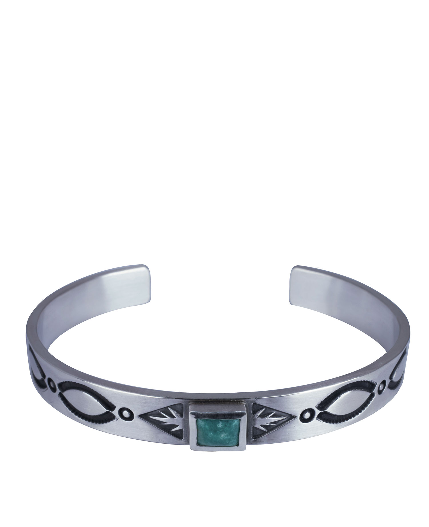 [JOSILVER] Nativeamerican Bangle (Turquoise) type.3