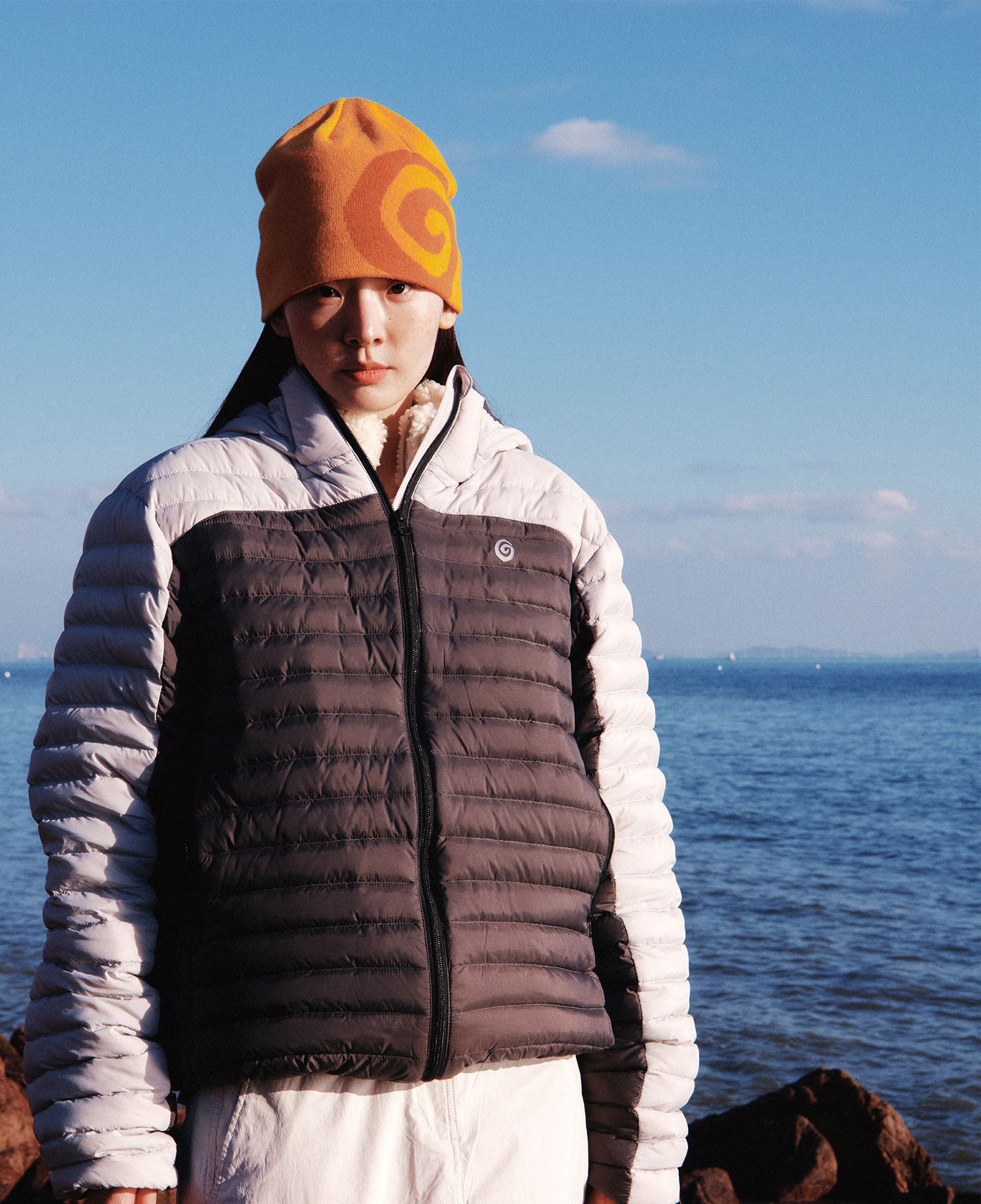 [EXCLUSIVE] OSTRYA SAPWOOD DOWN JACKET_DARK GRAY