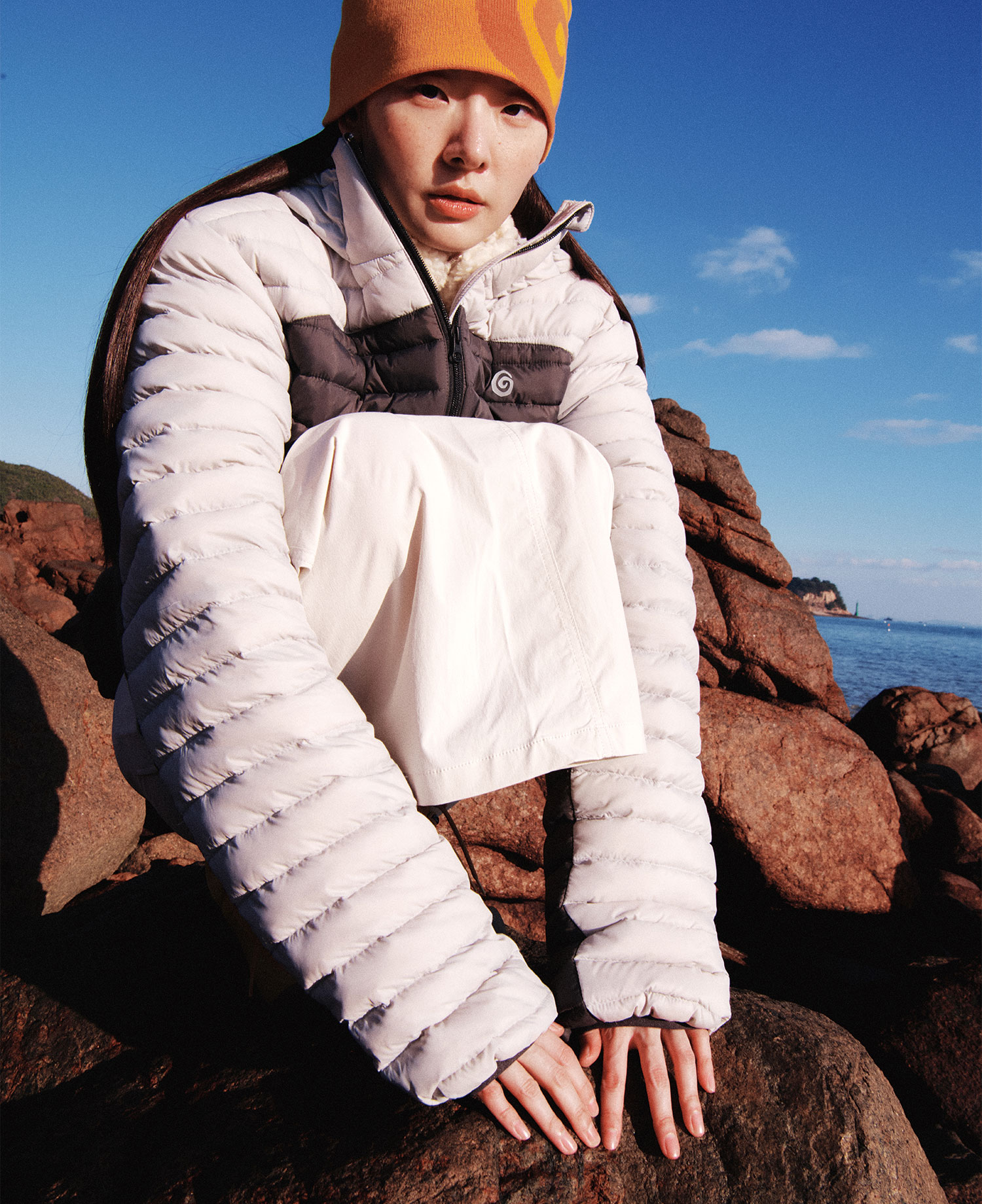 [EXCLUSIVE] OSTRYA SAPWOOD DOWN JACKET_DARK GRAY