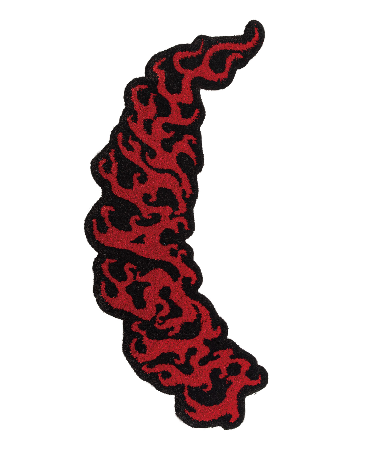 INSANE TUFTING RUG_RED