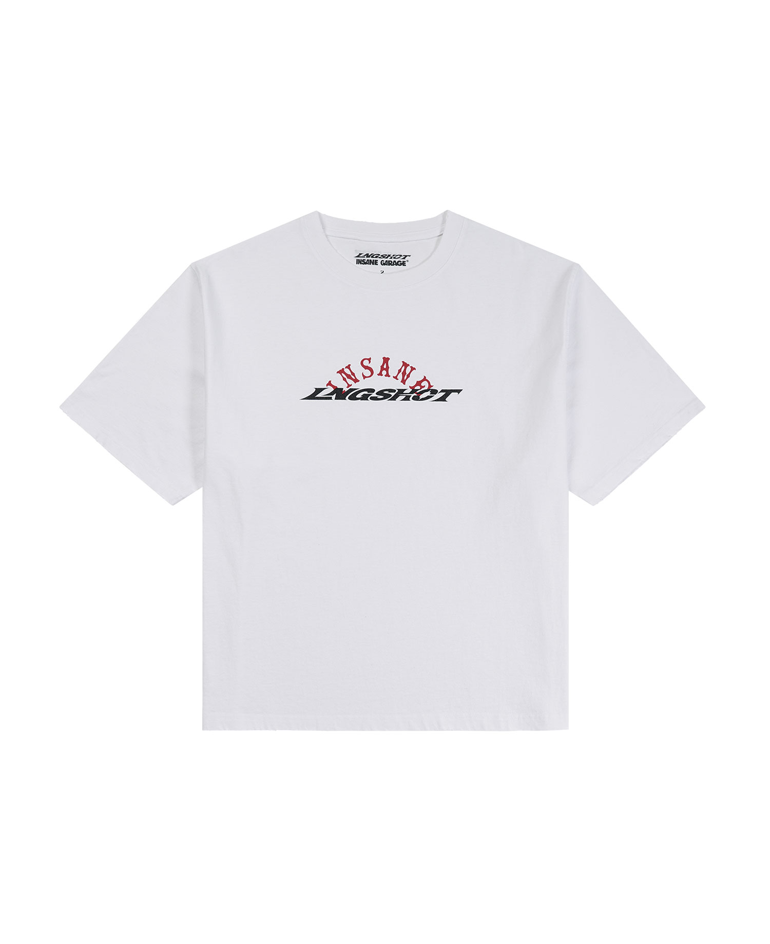 LNGSHOT X INSANE LOGO T-SHIRT_OFF WHITE (SOLD OUT)