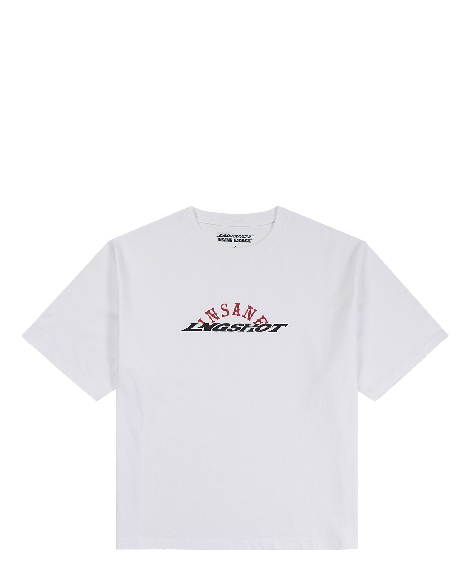LNGSHOT X INSANE LOGO T-SHIRT_OFF WHITE (SOLD OUT)
