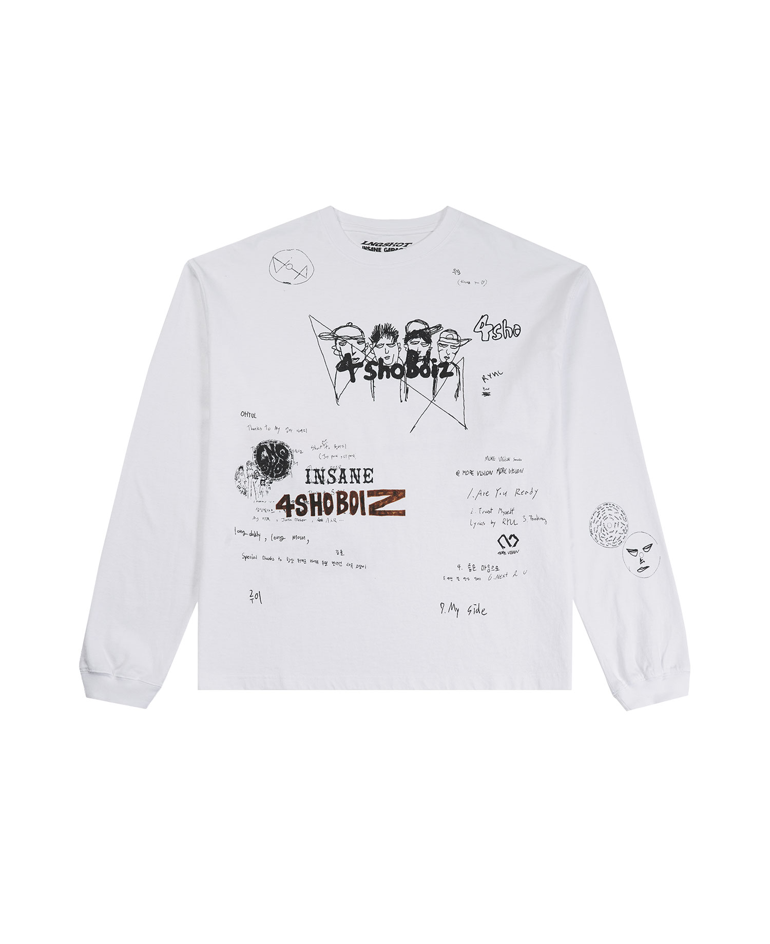 LNGSHOT X INSANE GRAPHIC LONG SLV_OFF WHITE (SOLD OUT)